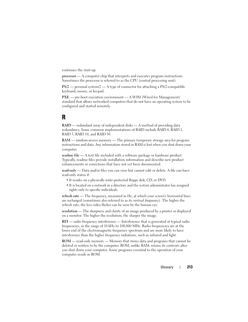 Dell Latitude D630C (Late 2008) User Manual | Page 213 / 218