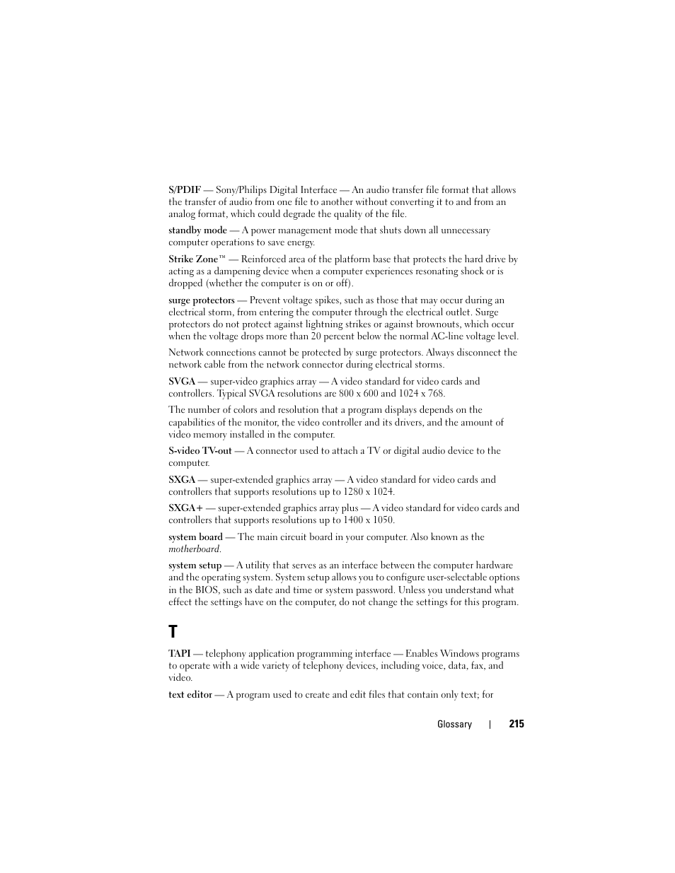 Dell Latitude D630C (Late 2008) User Manual | Page 215 / 218