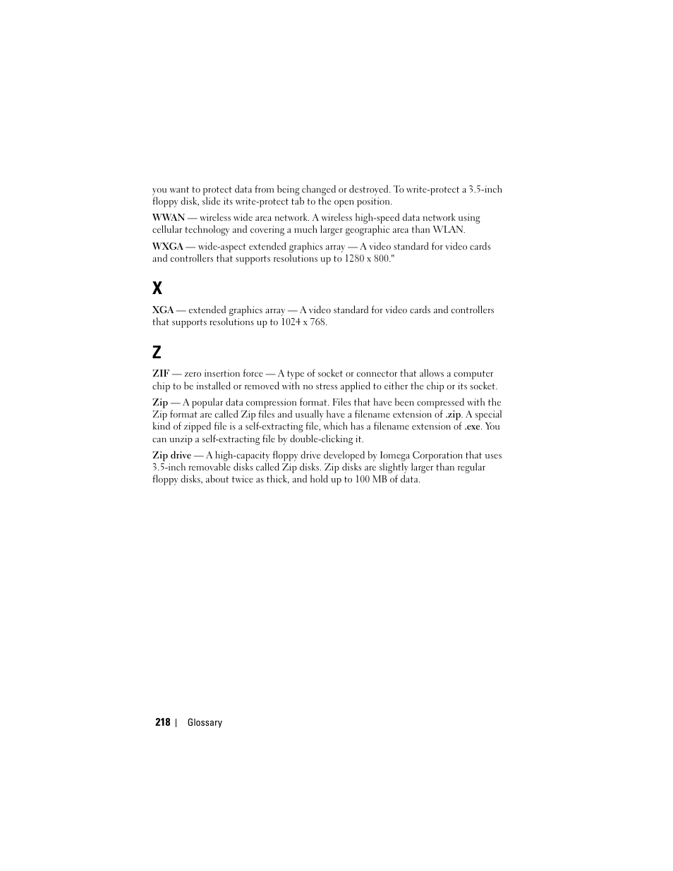 Dell Latitude D630C (Late 2008) User Manual | Page 218 / 218