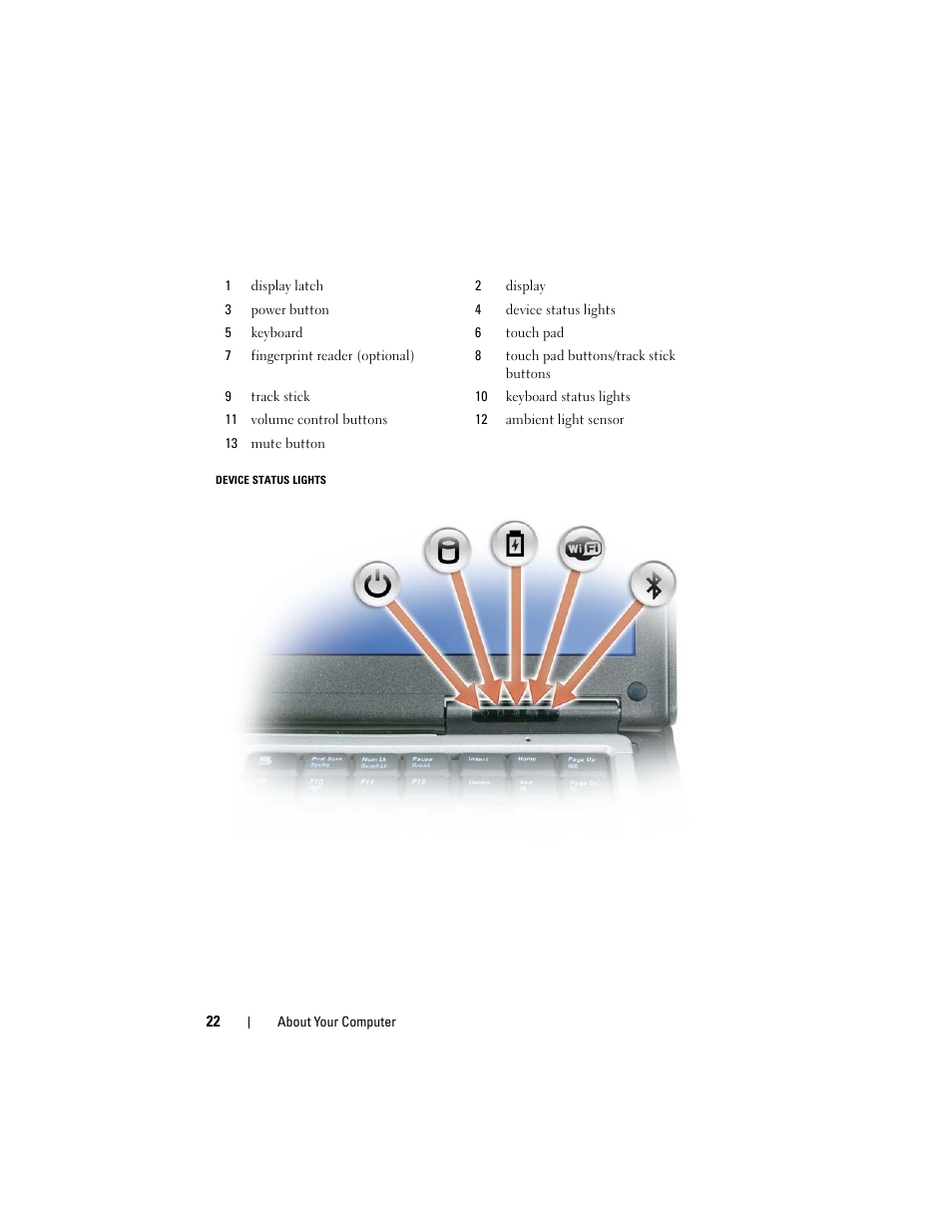 Dell Latitude D630C (Late 2008) User Manual | Page 22 / 218