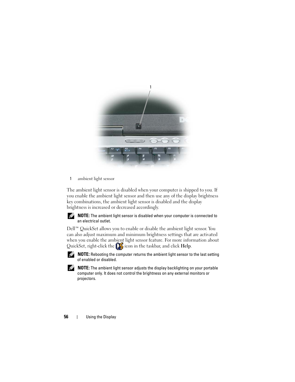 Dell Latitude D630C (Late 2008) User Manual | Page 56 / 218