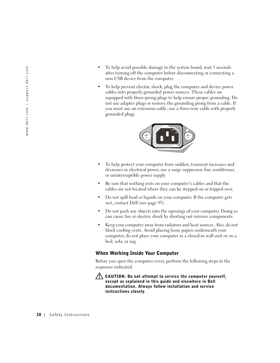 Dell Dimension 4500 User Manual | Page 10 / 142