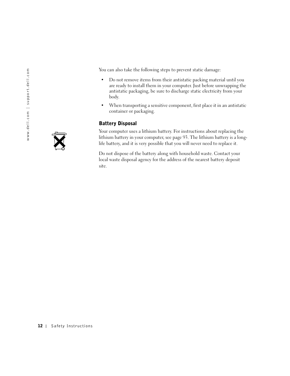 Dell Dimension 4500 User Manual | Page 12 / 142