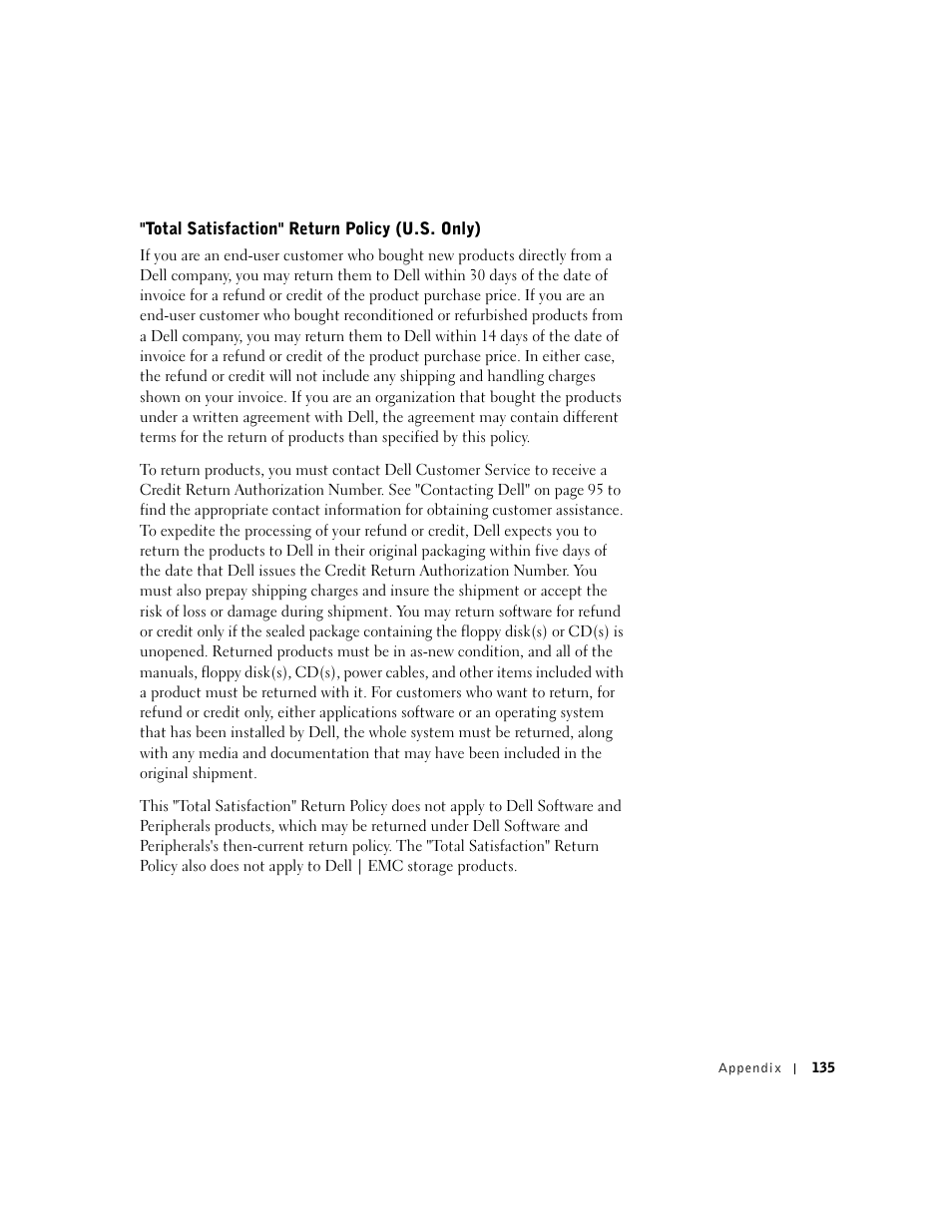Dell Dimension 4500 User Manual | Page 135 / 142
