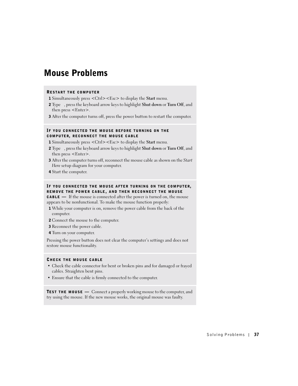 Dell Dimension 4500 User Manual | Page 37 / 142