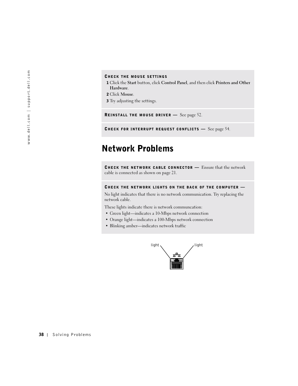 Dell Dimension 4500 User Manual | Page 38 / 142