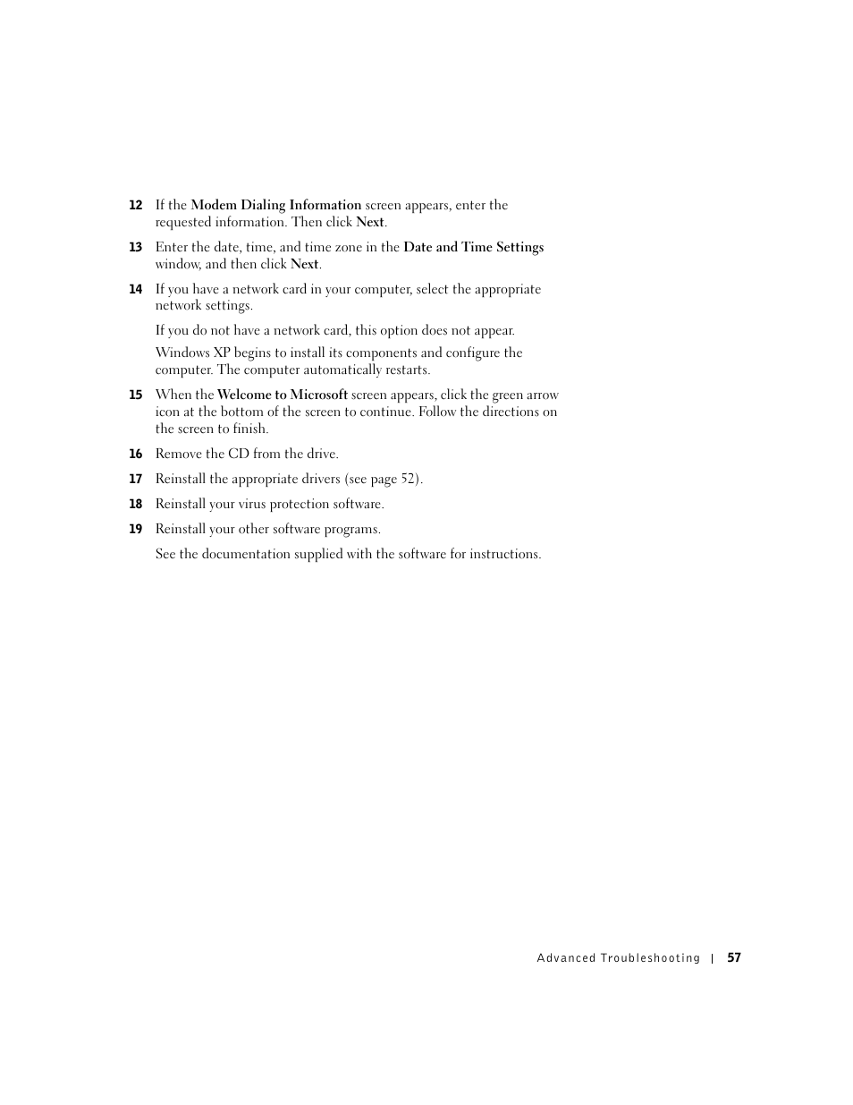 Dell Dimension 4500 User Manual | Page 57 / 142