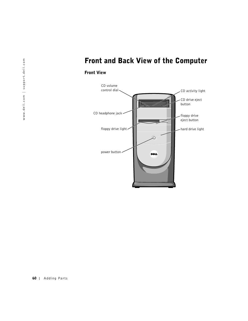 Dell Dimension 4500 User Manual | Page 60 / 142