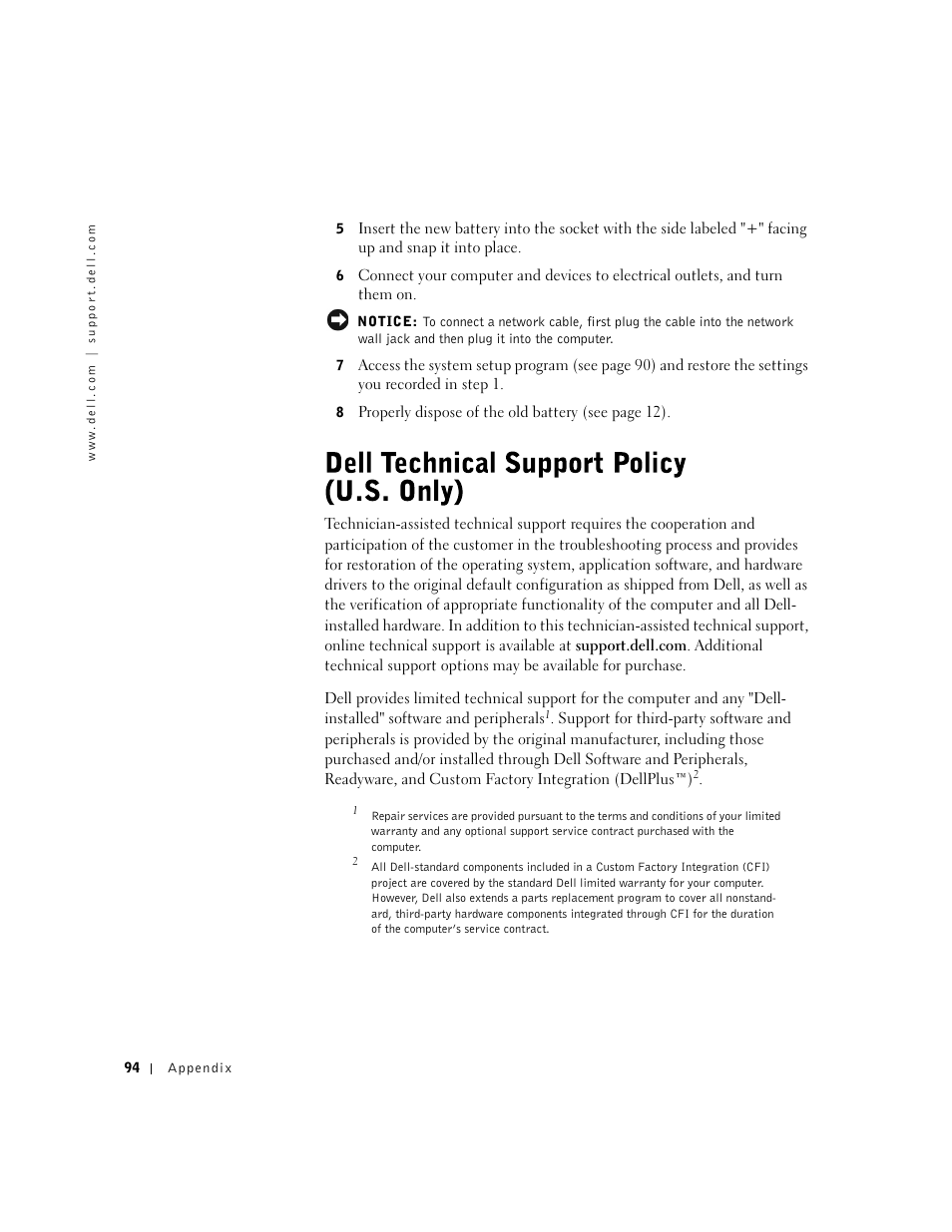 Dell Dimension 4500 User Manual | Page 94 / 142