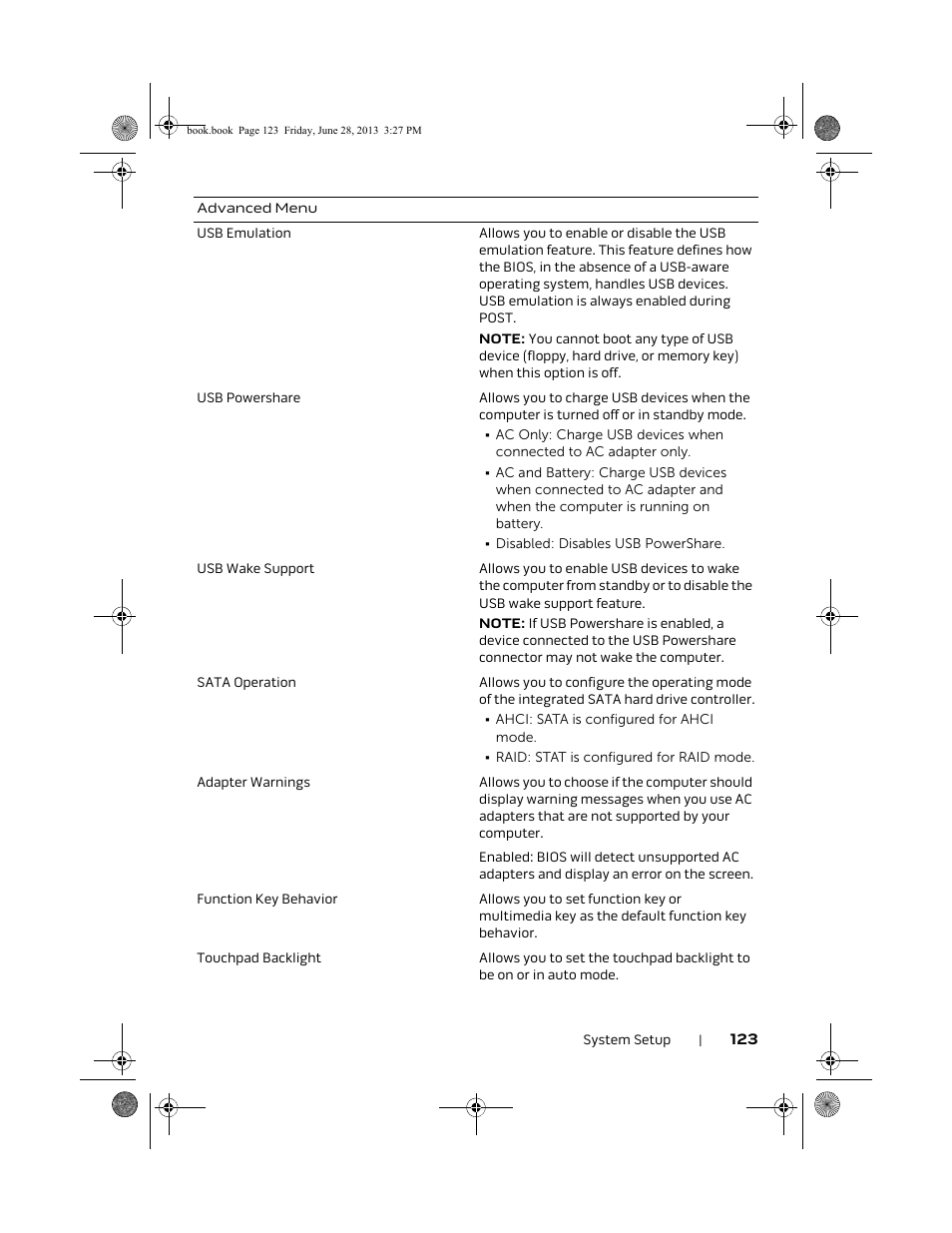 Dell Alienware 17 (Mid 2013) User Manual | Page 123 / 128
