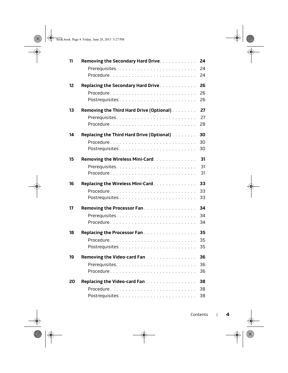 Dell Alienware 17 (Mid 2013) User Manual | Page 4 / 128