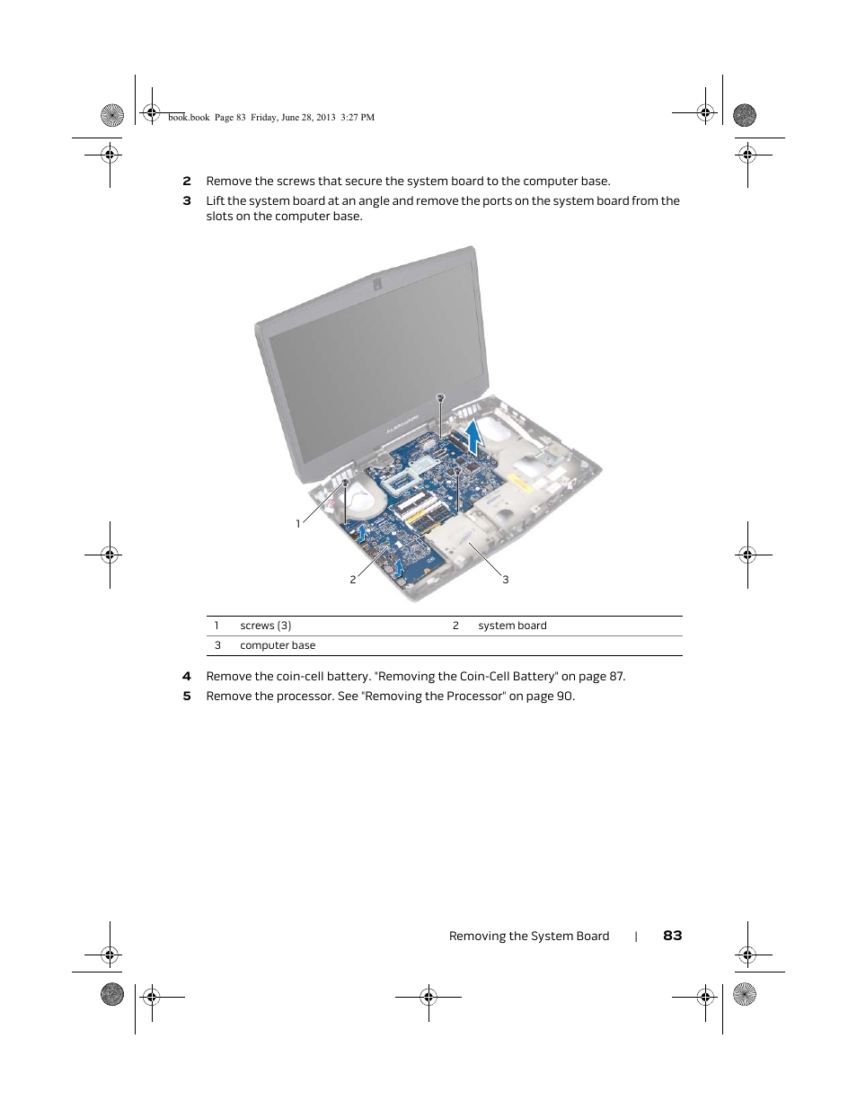 Dell Alienware 17 (Mid 2013) User Manual | Page 83 / 128