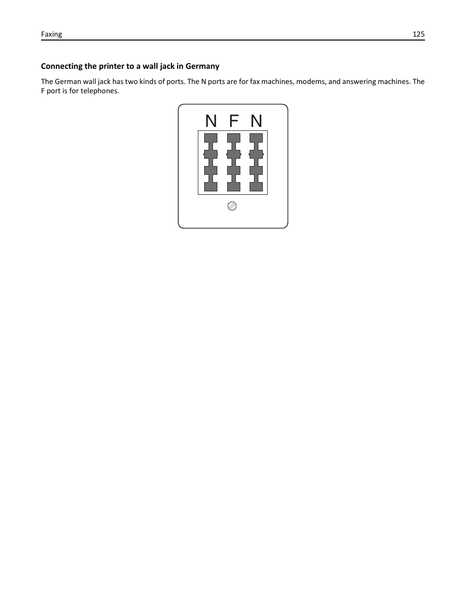 N f n | Dell B5465dnf Mono Laser Printer MFP User Manual | Page 125 / 342