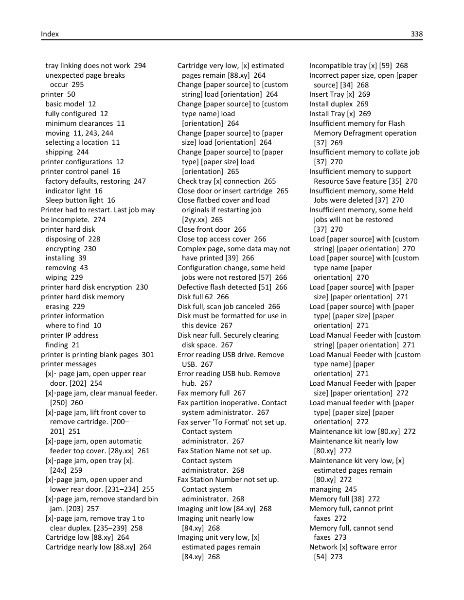 Dell B5465dnf Mono Laser Printer MFP User Manual | Page 338 / 342