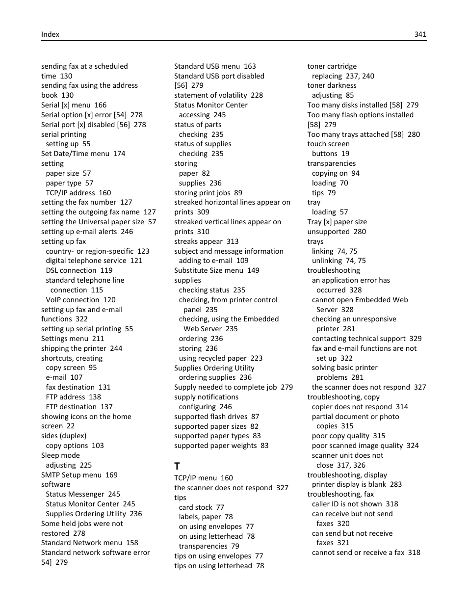 Dell B5465dnf Mono Laser Printer MFP User Manual | Page 341 / 342