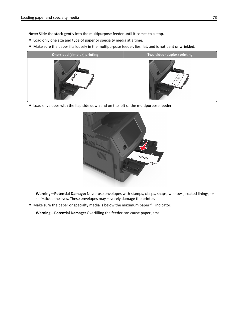 Dell B5465dnf Mono Laser Printer MFP User Manual | Page 73 / 342