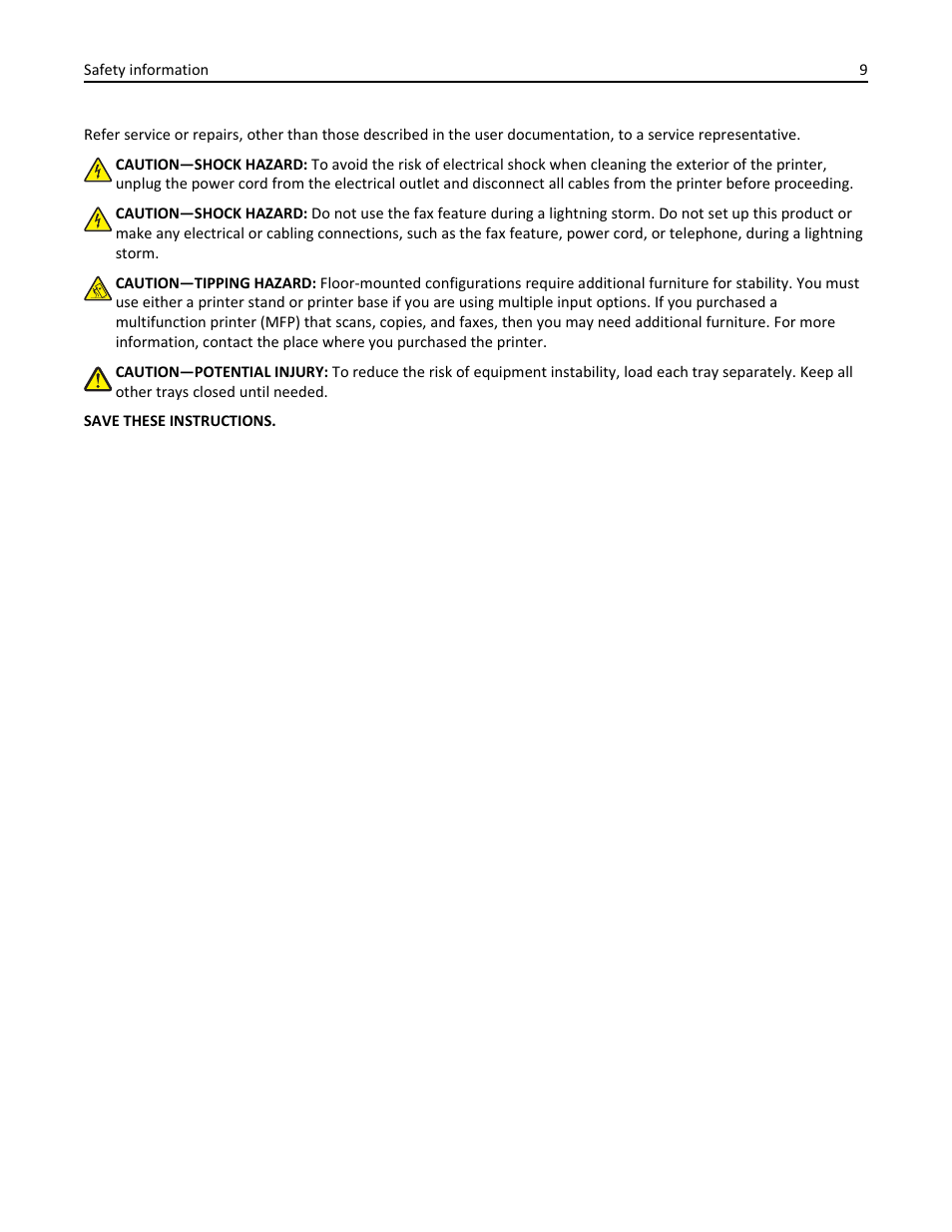 Dell B5465dnf Mono Laser Printer MFP User Manual | Page 9 / 342