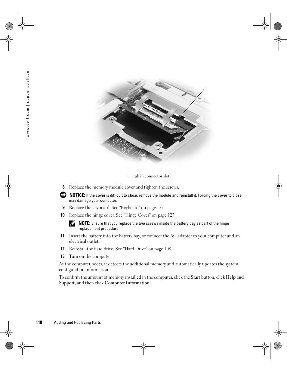 Dell Inspiron 630m User Manual | Page 118 / 180