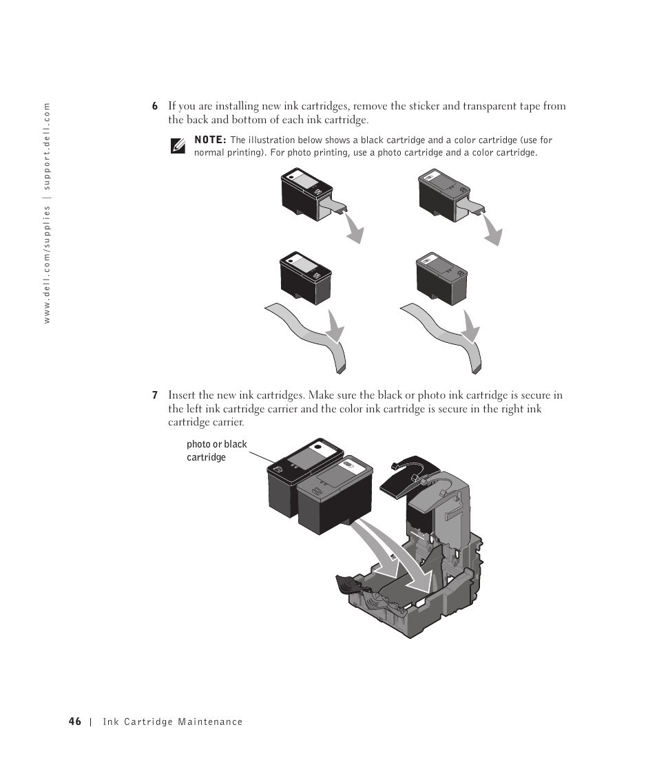 Dell 922 All In One Photo Printer User Manual | Page 46 / 108
