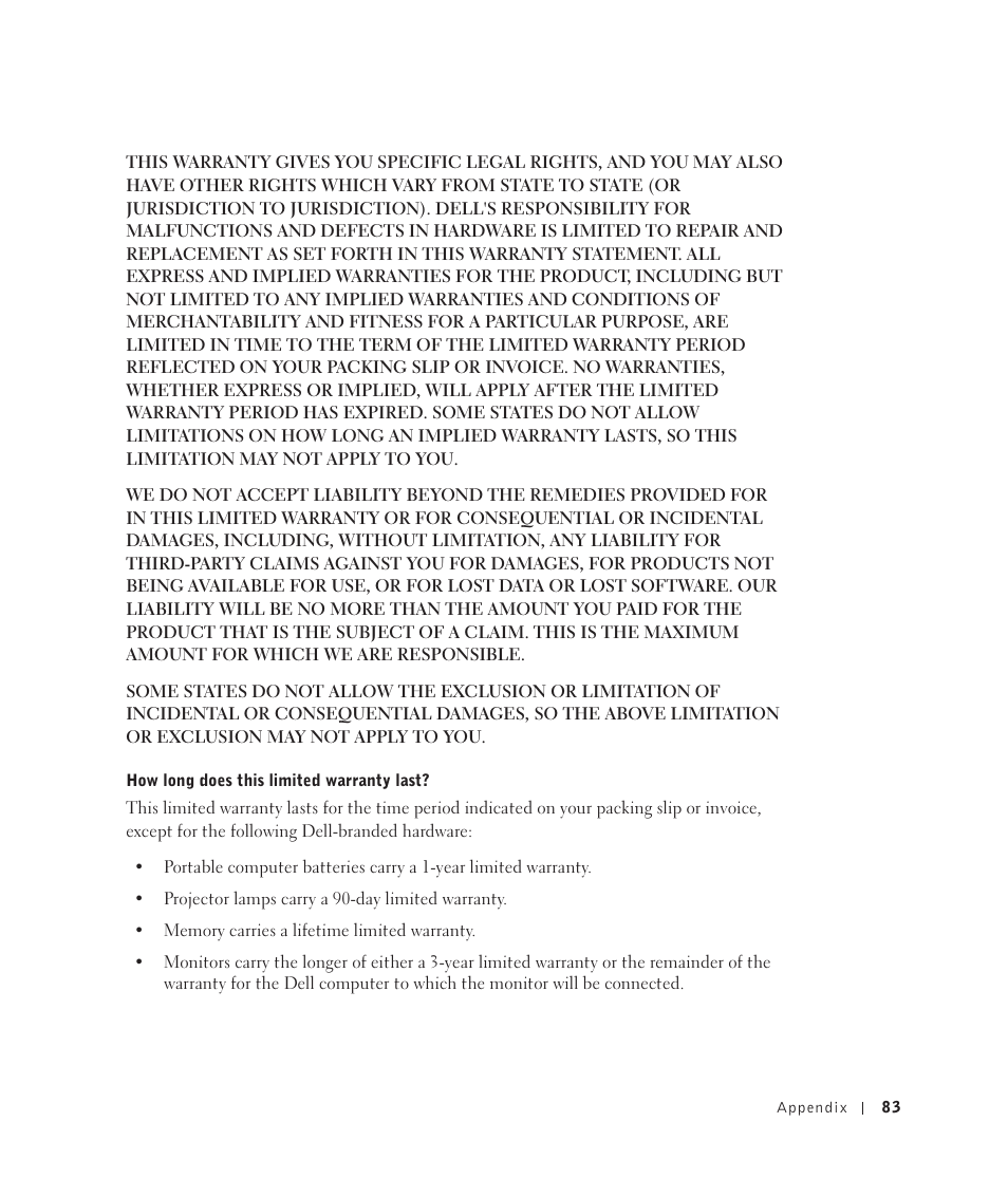 Dell 922 All In One Photo Printer User Manual | Page 83 / 108