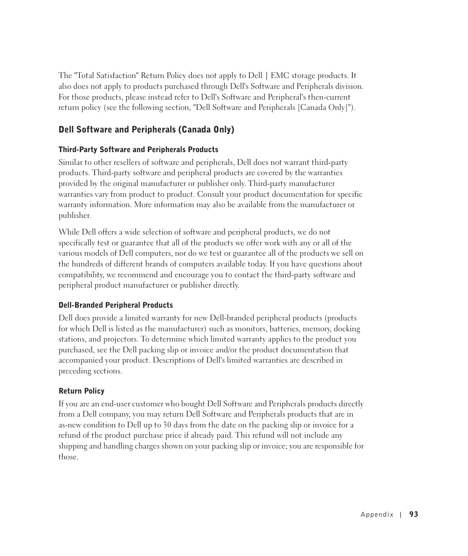 Dell 922 All In One Photo Printer User Manual | Page 93 / 108