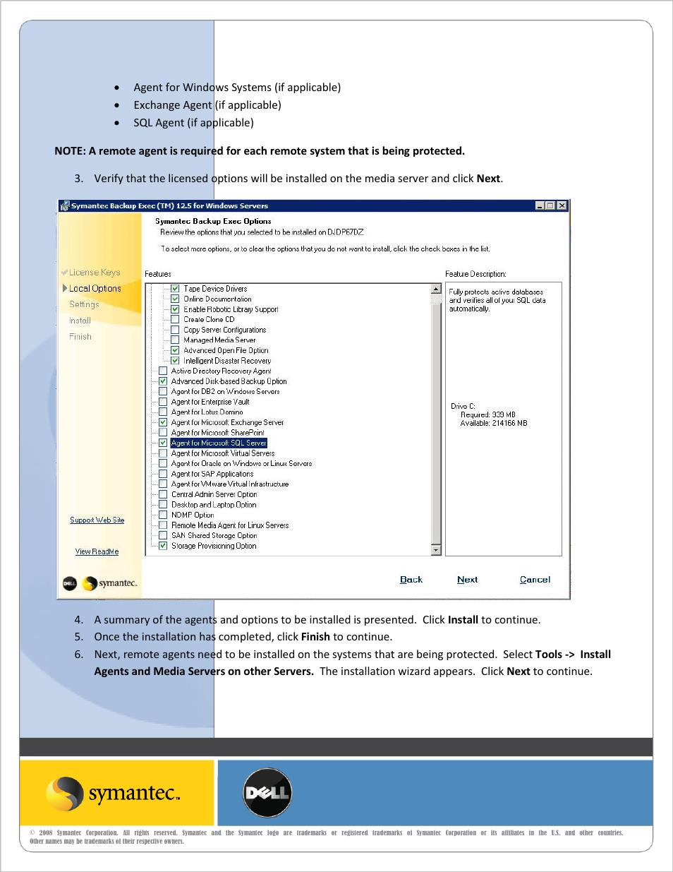 Dell PowerVault DL2100 User Manual | Page 12 / 20