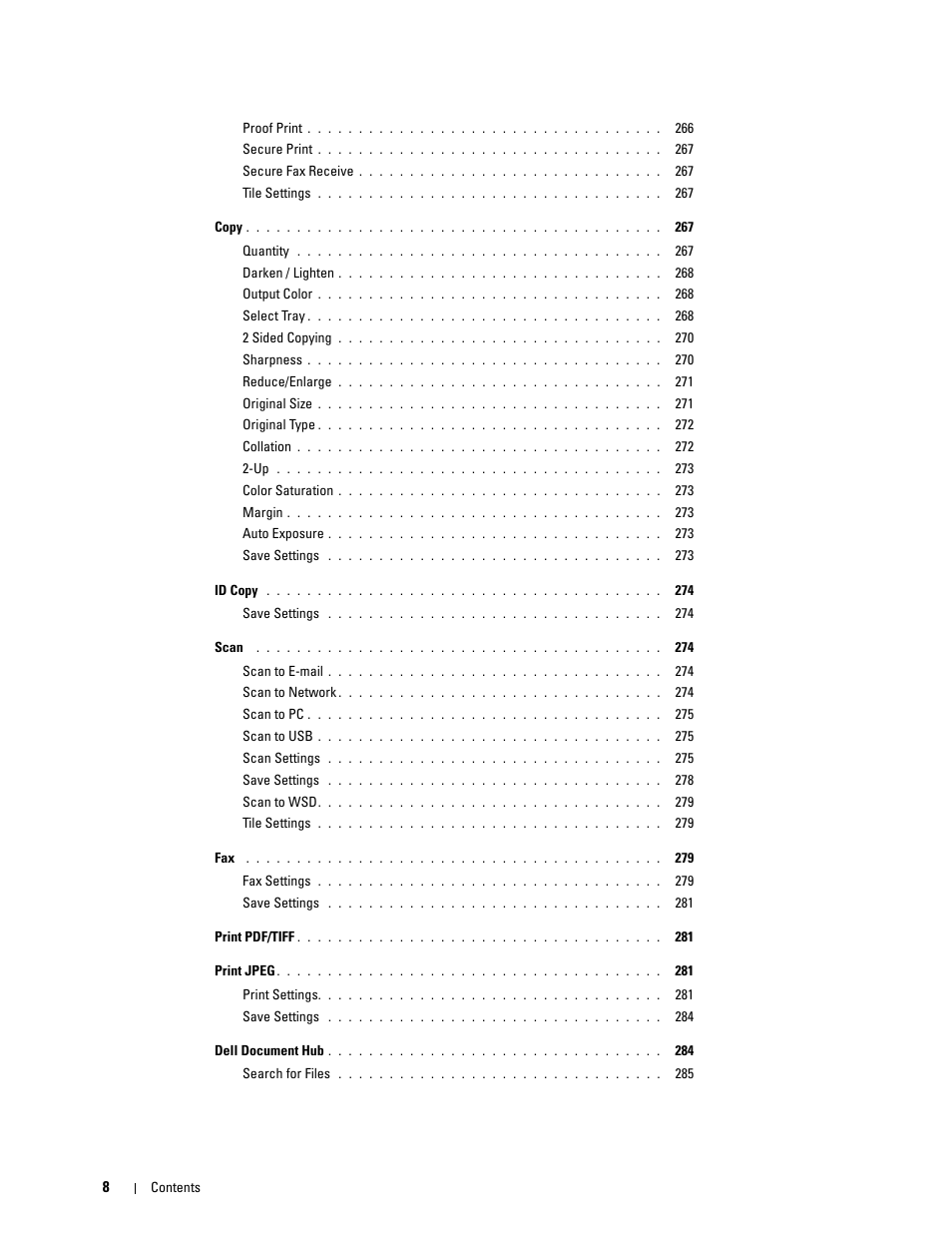 Dell C2665dnf Color Laser Printer User Manual | Page 10 / 578