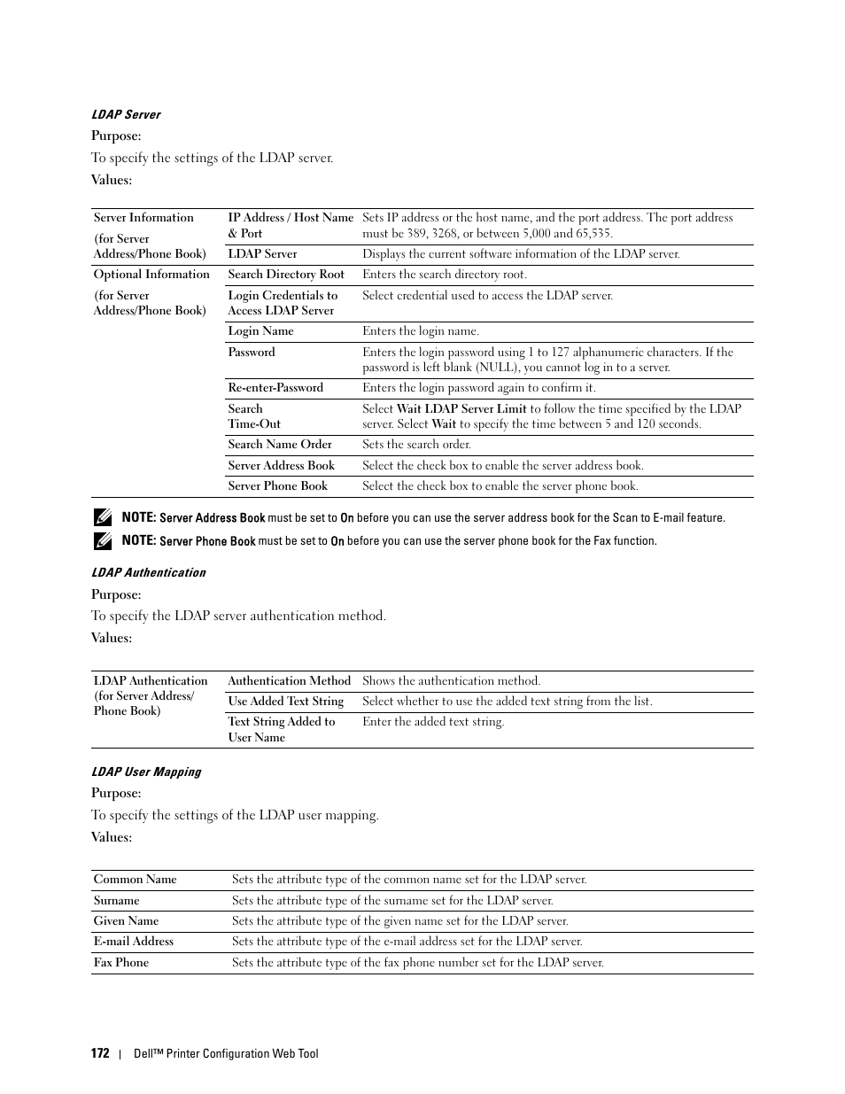 Dell C2665dnf Color Laser Printer User Manual | Page 174 / 578