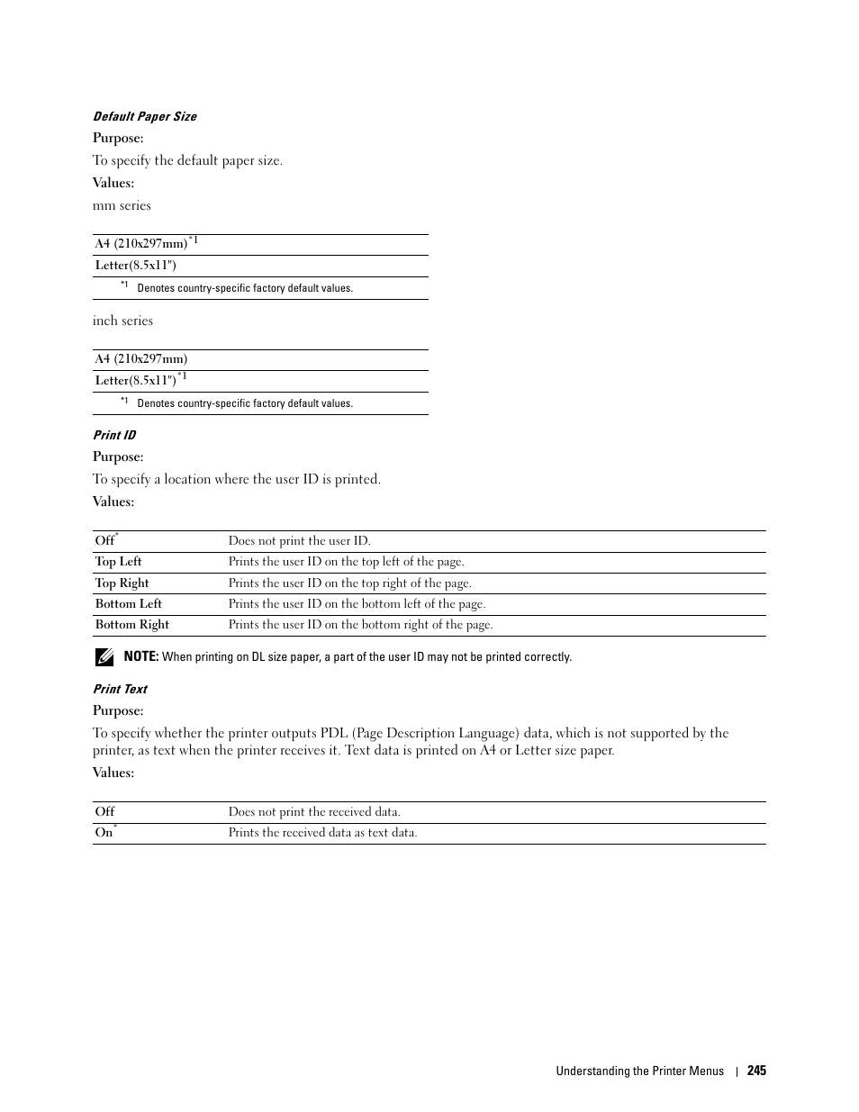 Dell C2665dnf Color Laser Printer User Manual | Page 247 / 578