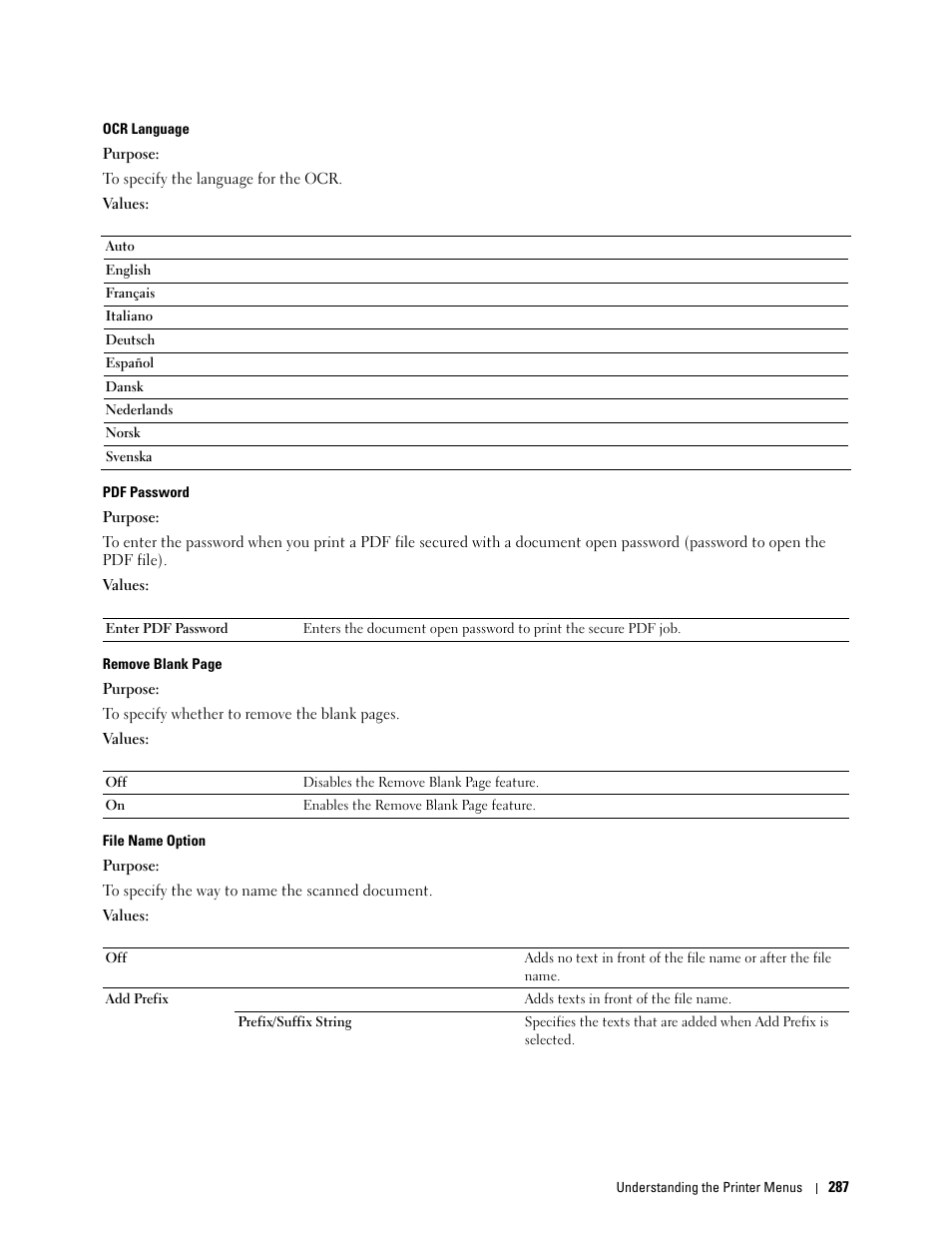 Dell C2665dnf Color Laser Printer User Manual | Page 289 / 578