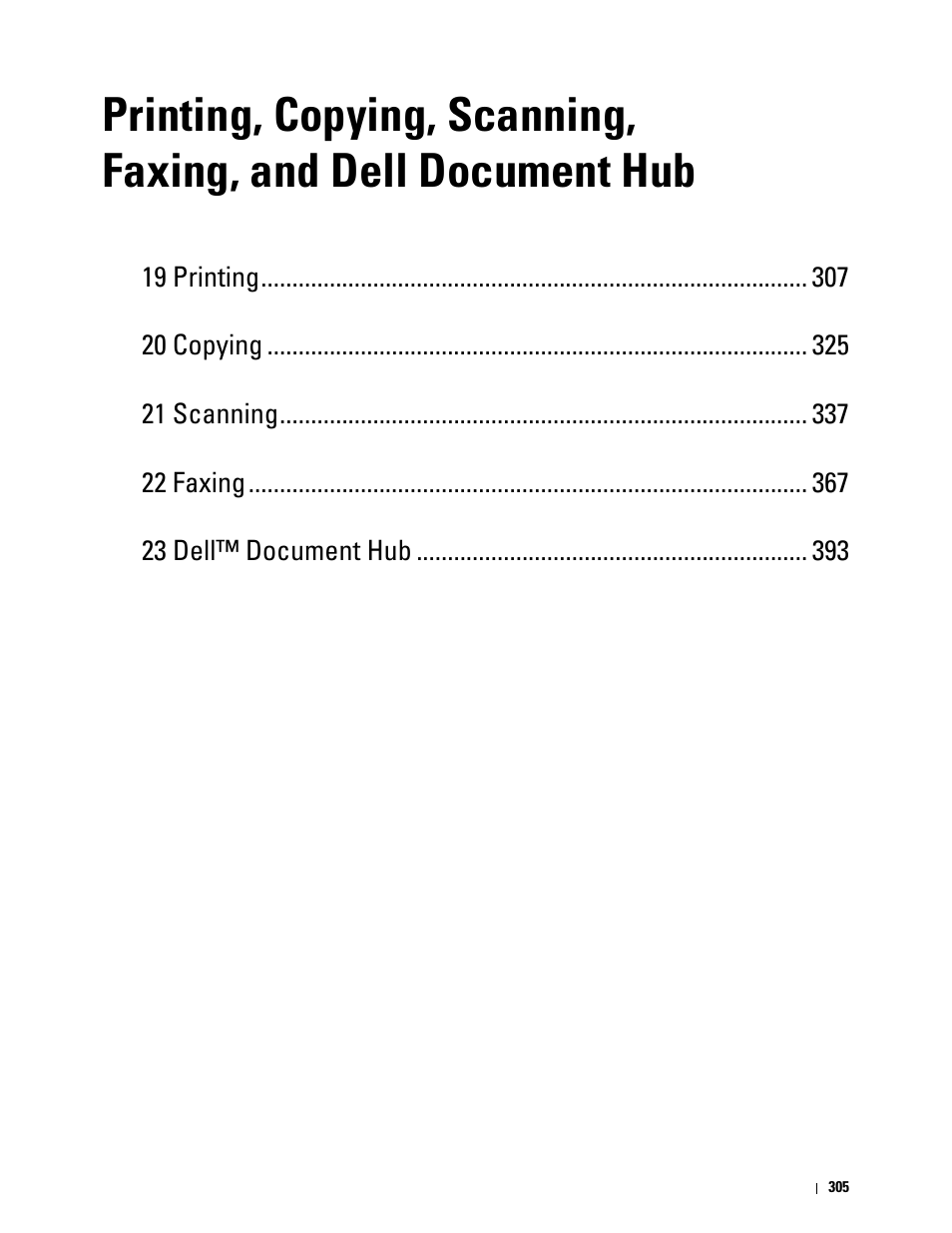 Dell C2665dnf Color Laser Printer User Manual | Page 307 / 578