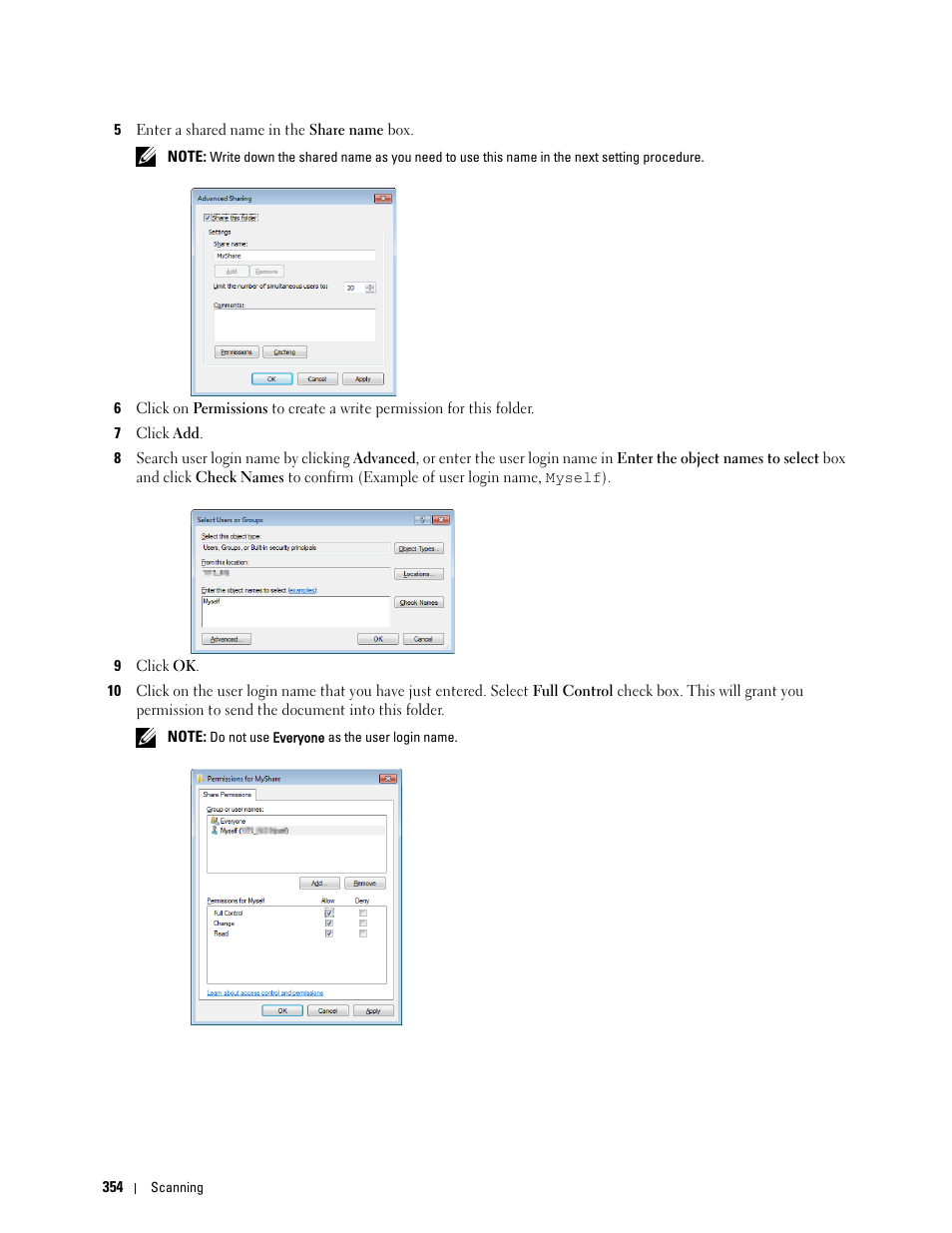 Dell C2665dnf Color Laser Printer User Manual | Page 356 / 578