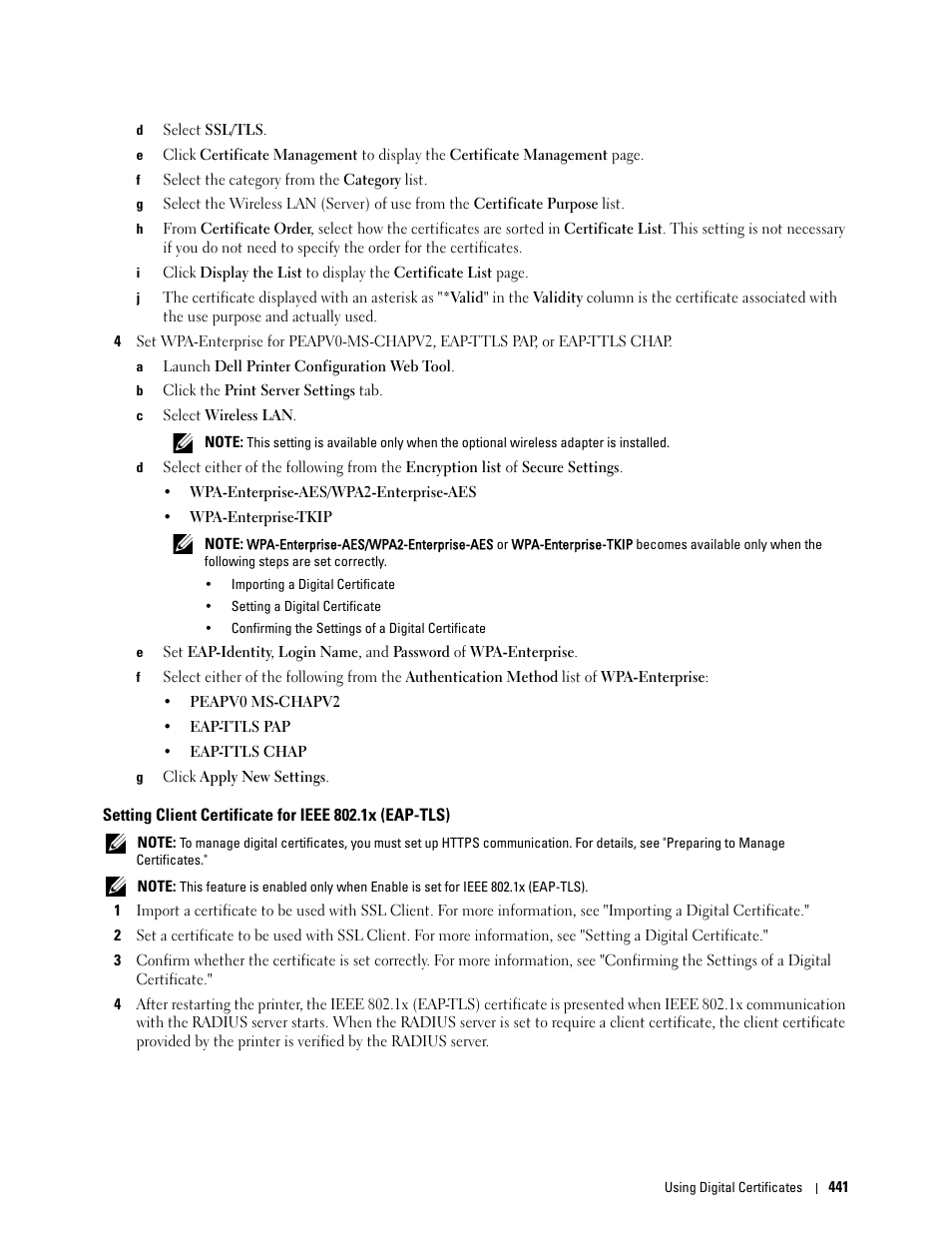 Dell C2665dnf Color Laser Printer User Manual | Page 443 / 578