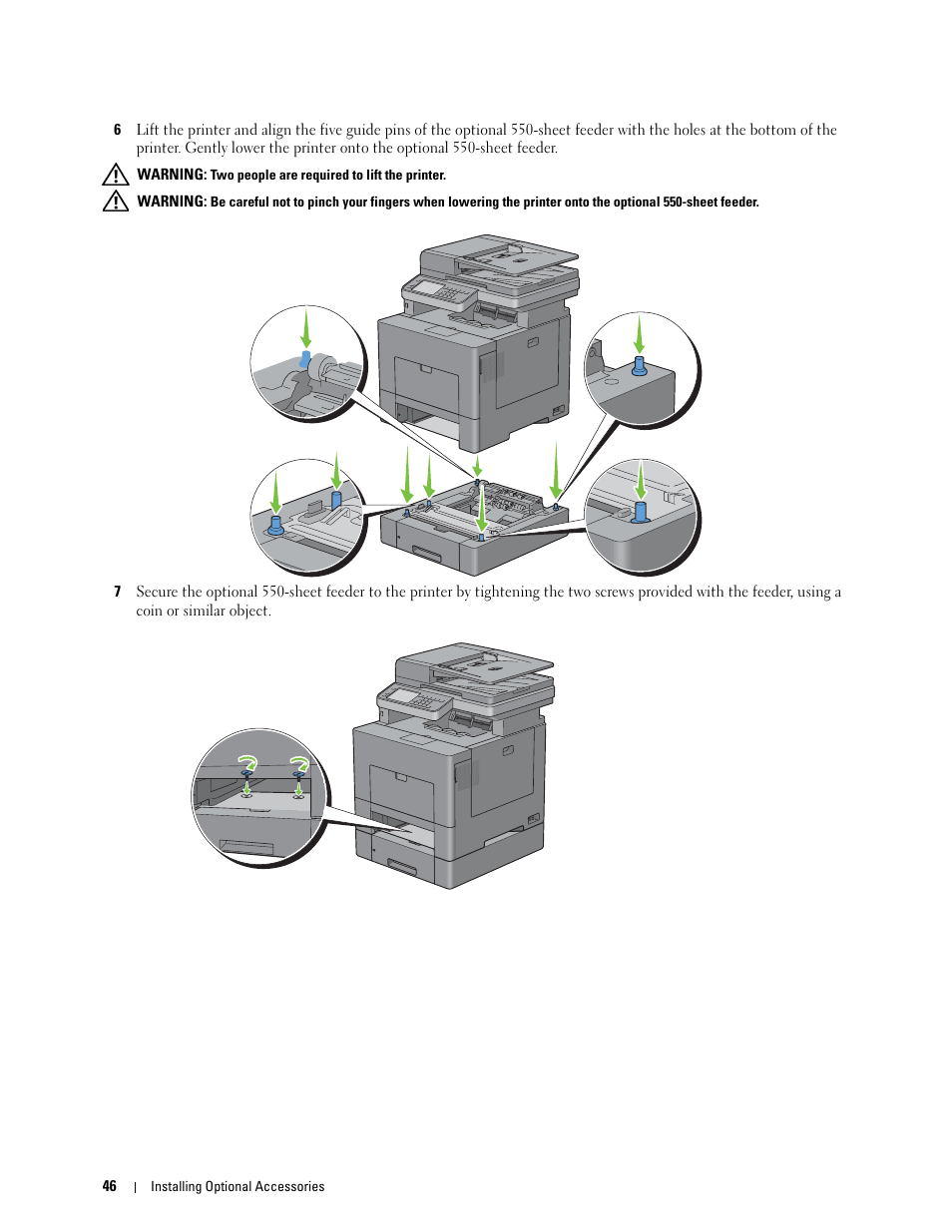 Dell C2665dnf Color Laser Printer User Manual | Page 48 / 578