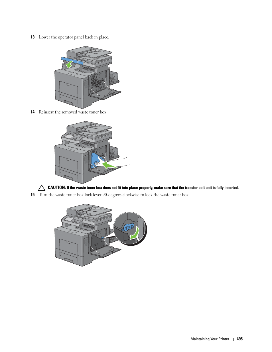 Dell C2665dnf Color Laser Printer User Manual | Page 497 / 578