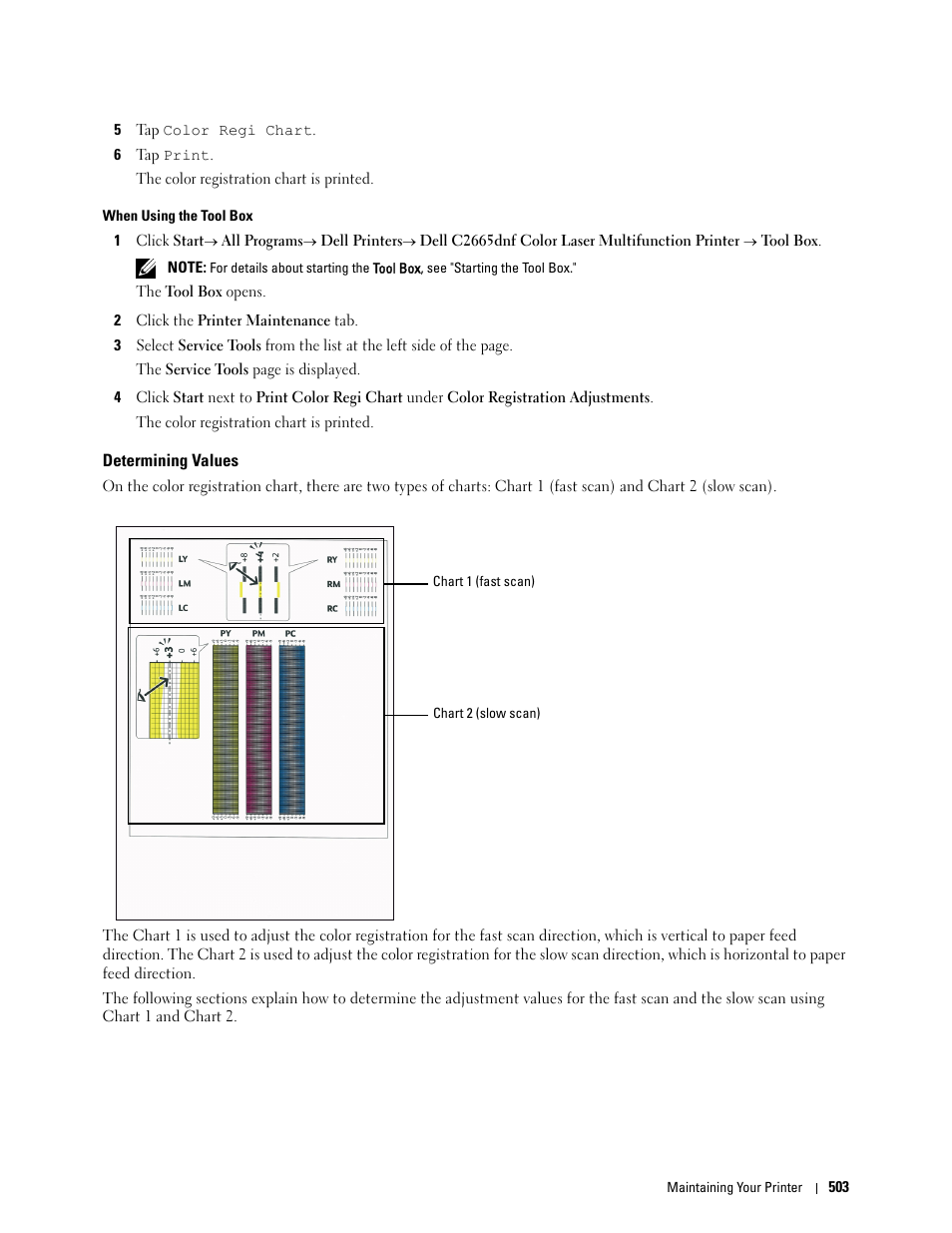 Determining values | Dell C2665dnf Color Laser Printer User Manual | Page 505 / 578