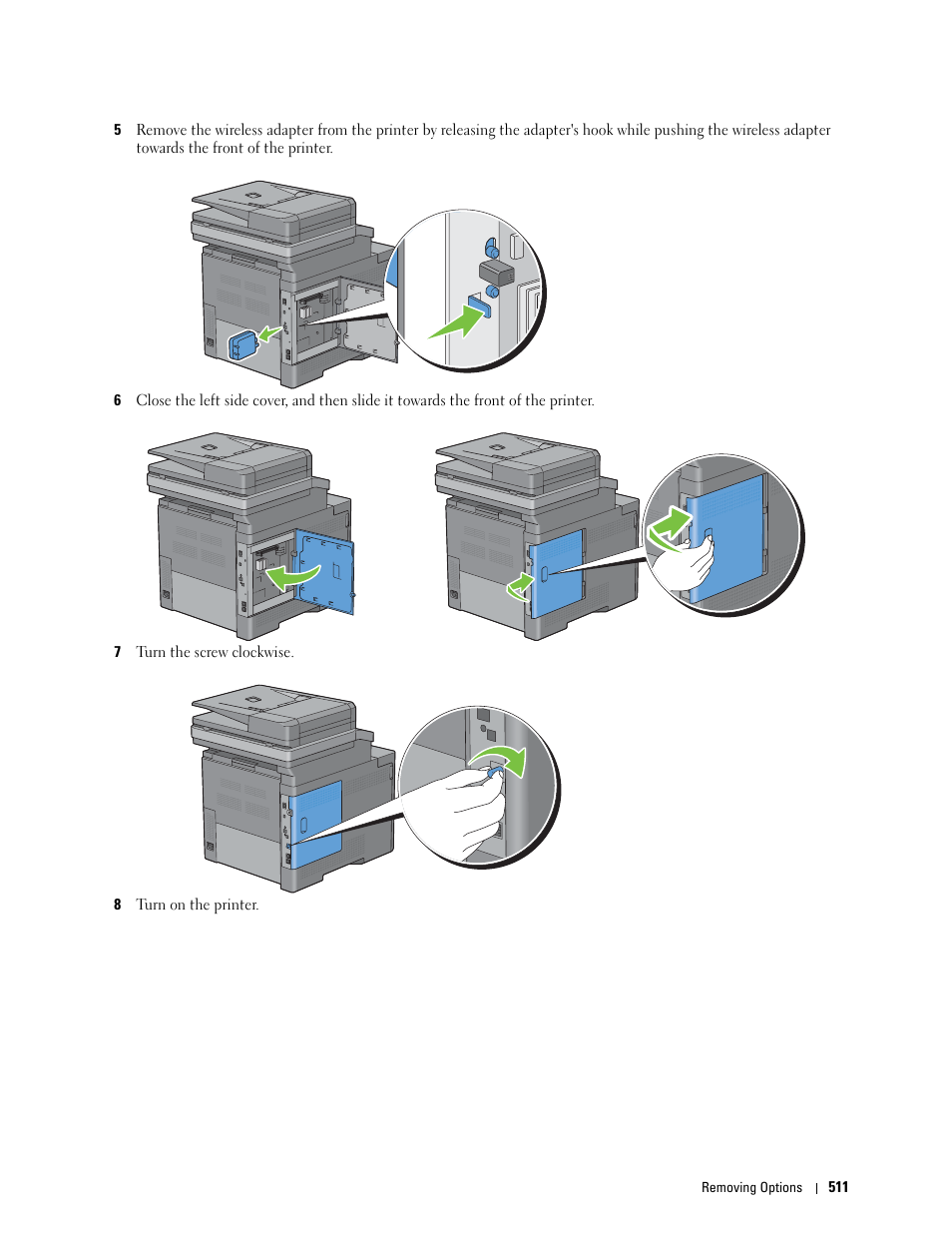 Dell C2665dnf Color Laser Printer User Manual | Page 513 / 578