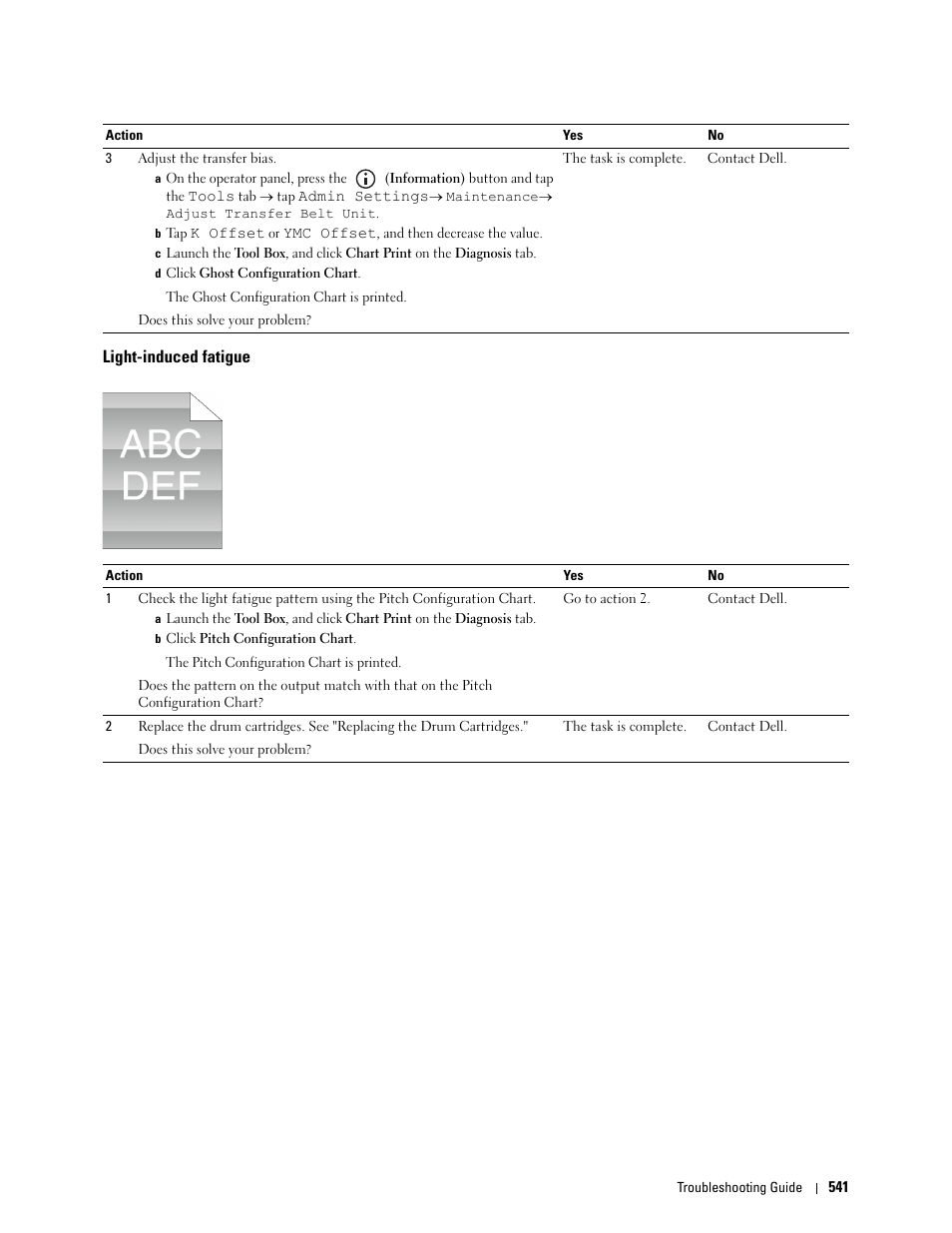 Light-induced fatigue | Dell C2665dnf Color Laser Printer User Manual | Page 543 / 578