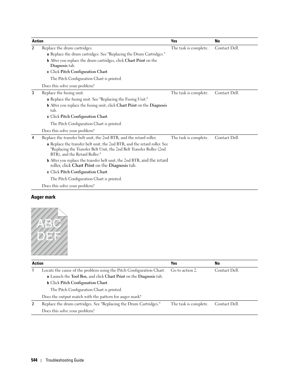 Auger mark | Dell C2665dnf Color Laser Printer User Manual | Page 546 / 578