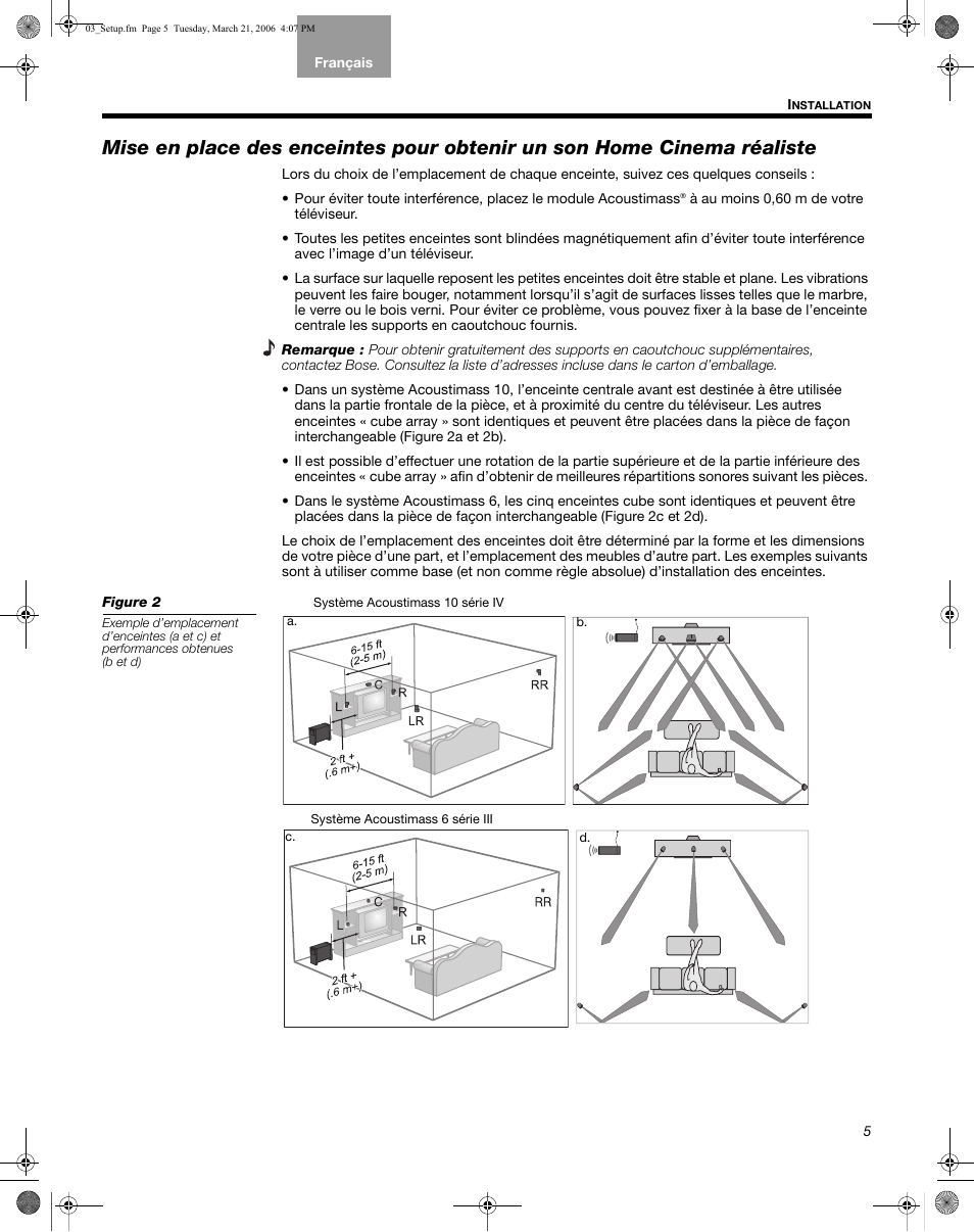 Bose Acoustimass 10 Series IV User Manual | Page 33 / 44