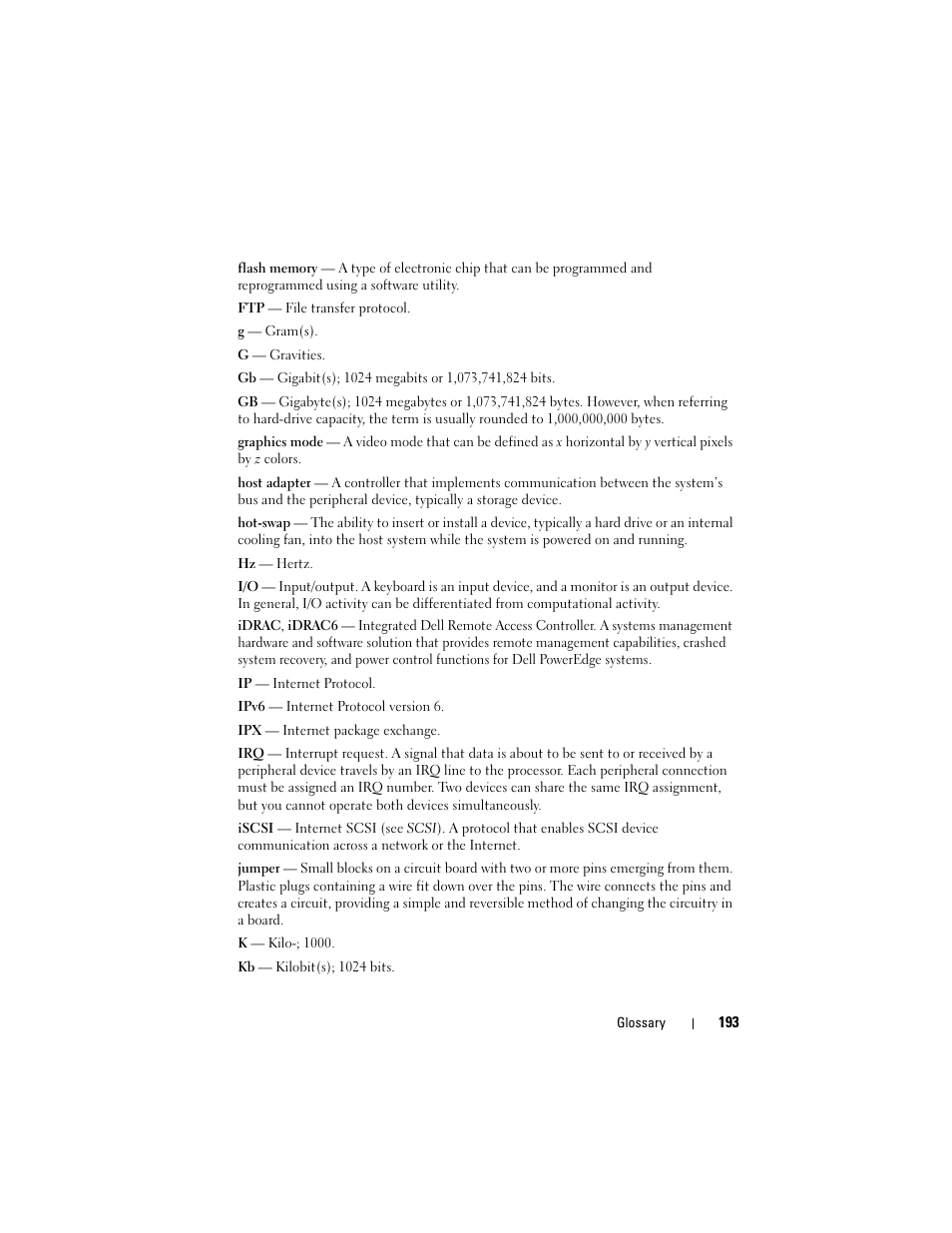 Dell POWEREDGE R710 User Manual | Page 193 / 208