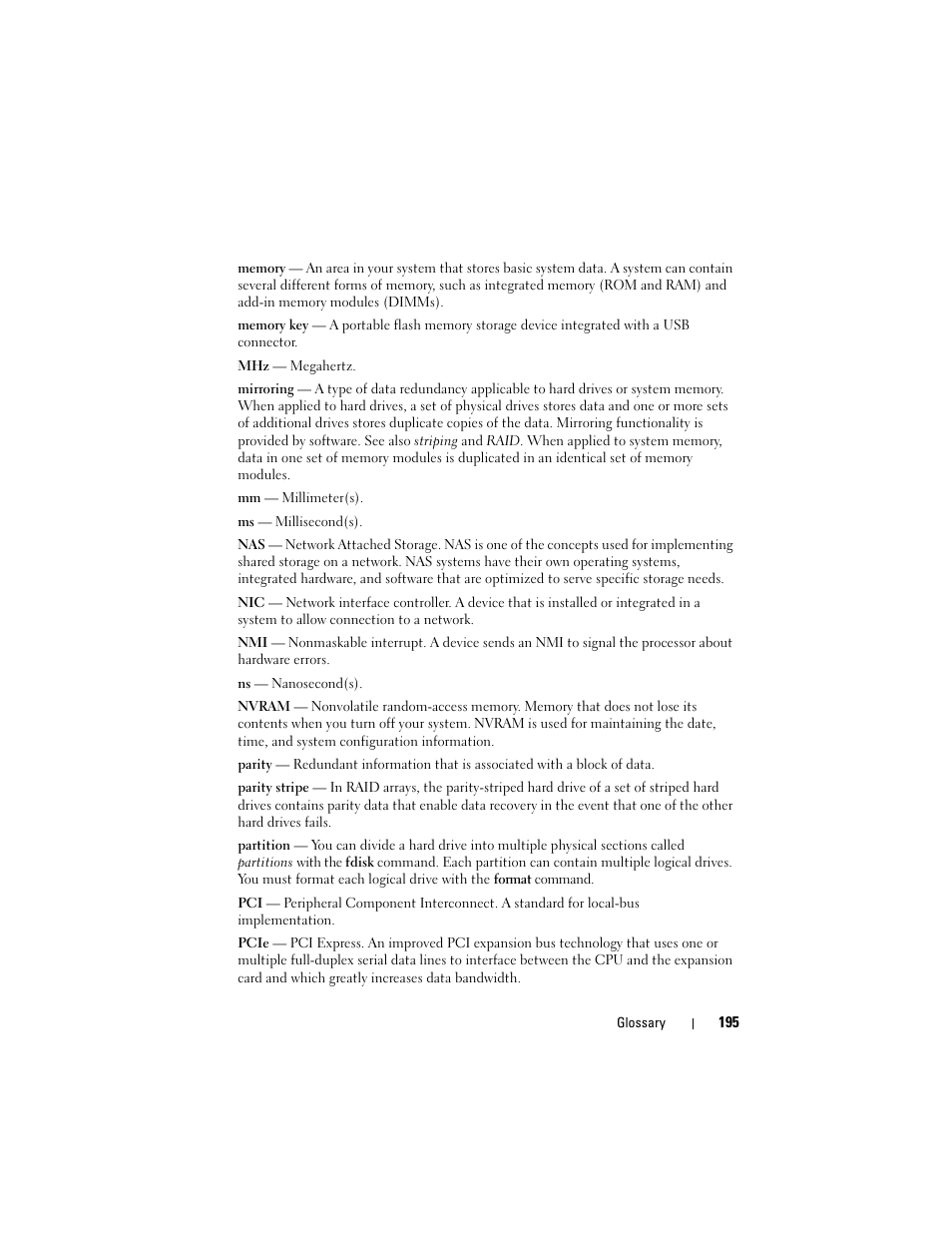 Dell POWEREDGE R710 User Manual | Page 195 / 208
