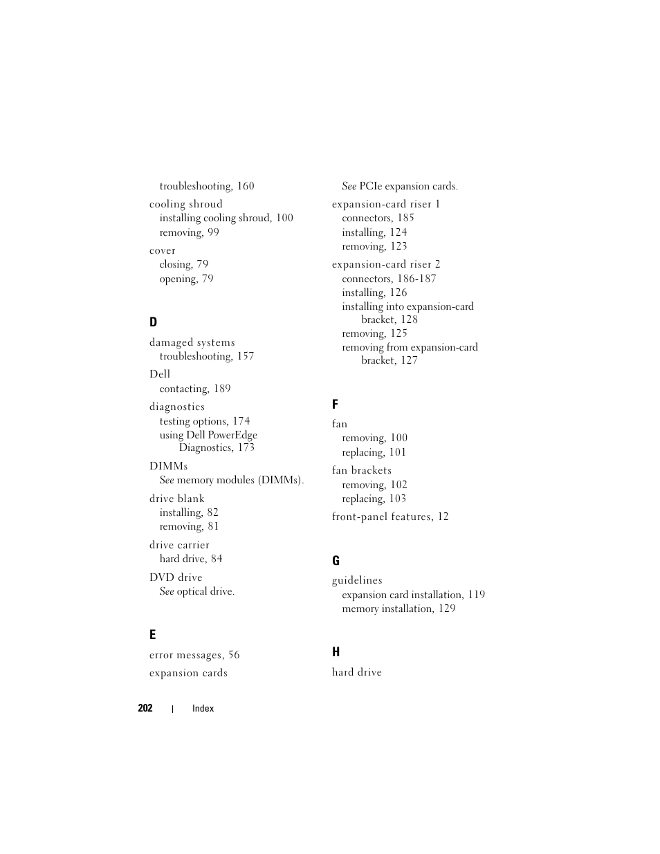 Dell POWEREDGE R710 User Manual | Page 202 / 208