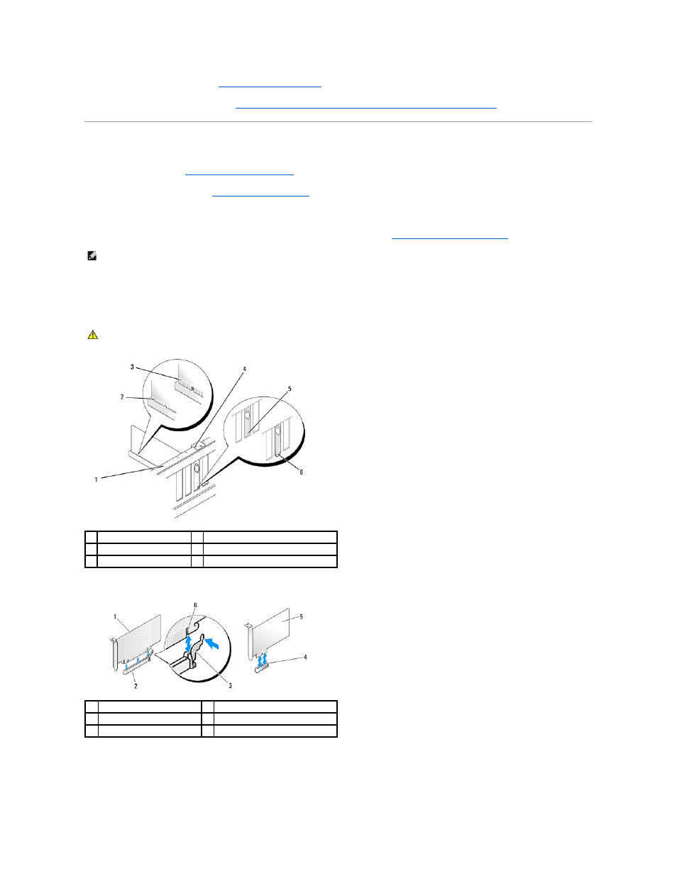 Installing a pci or pci express card | Dell Vostro 410 (Late 2008) User Manual | Page 5 / 62