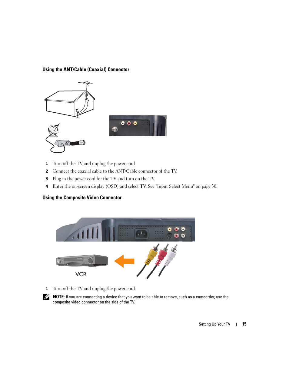 Dell LCD TV W2600 User Manual | Page 16 / 53
