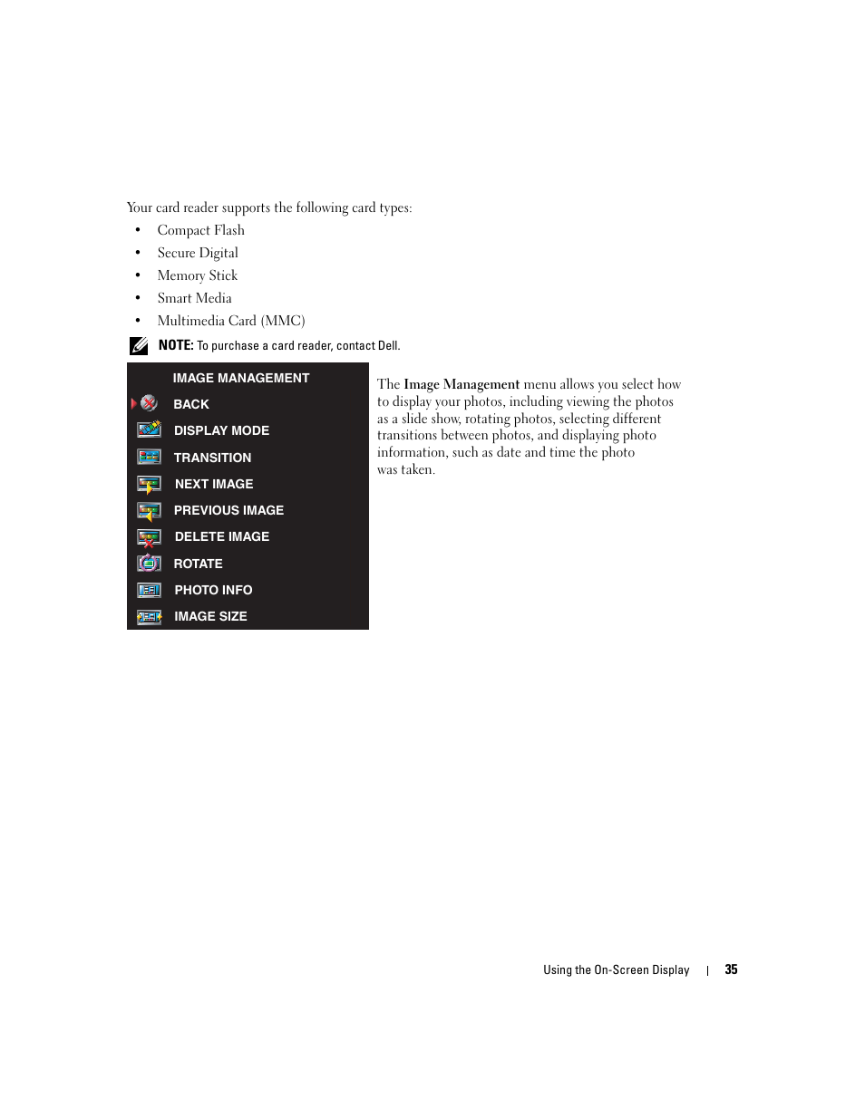 Dell LCD TV W2600 User Manual | Page 36 / 53
