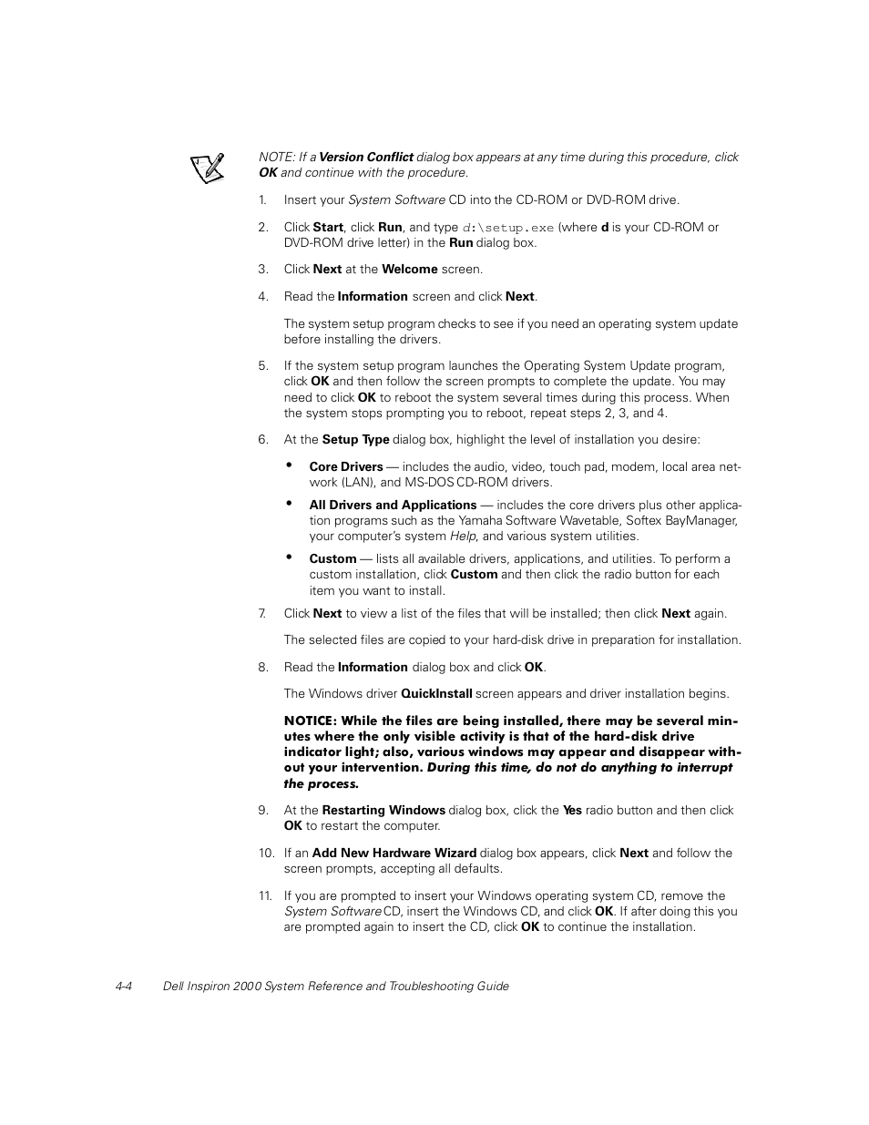 Dell Inspiron 2000 User Manual | Page 60 / 132