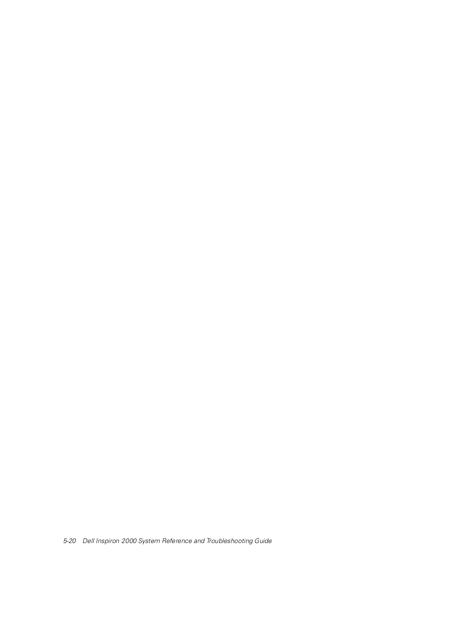 Dell Inspiron 2000 User Manual | Page 84 / 132