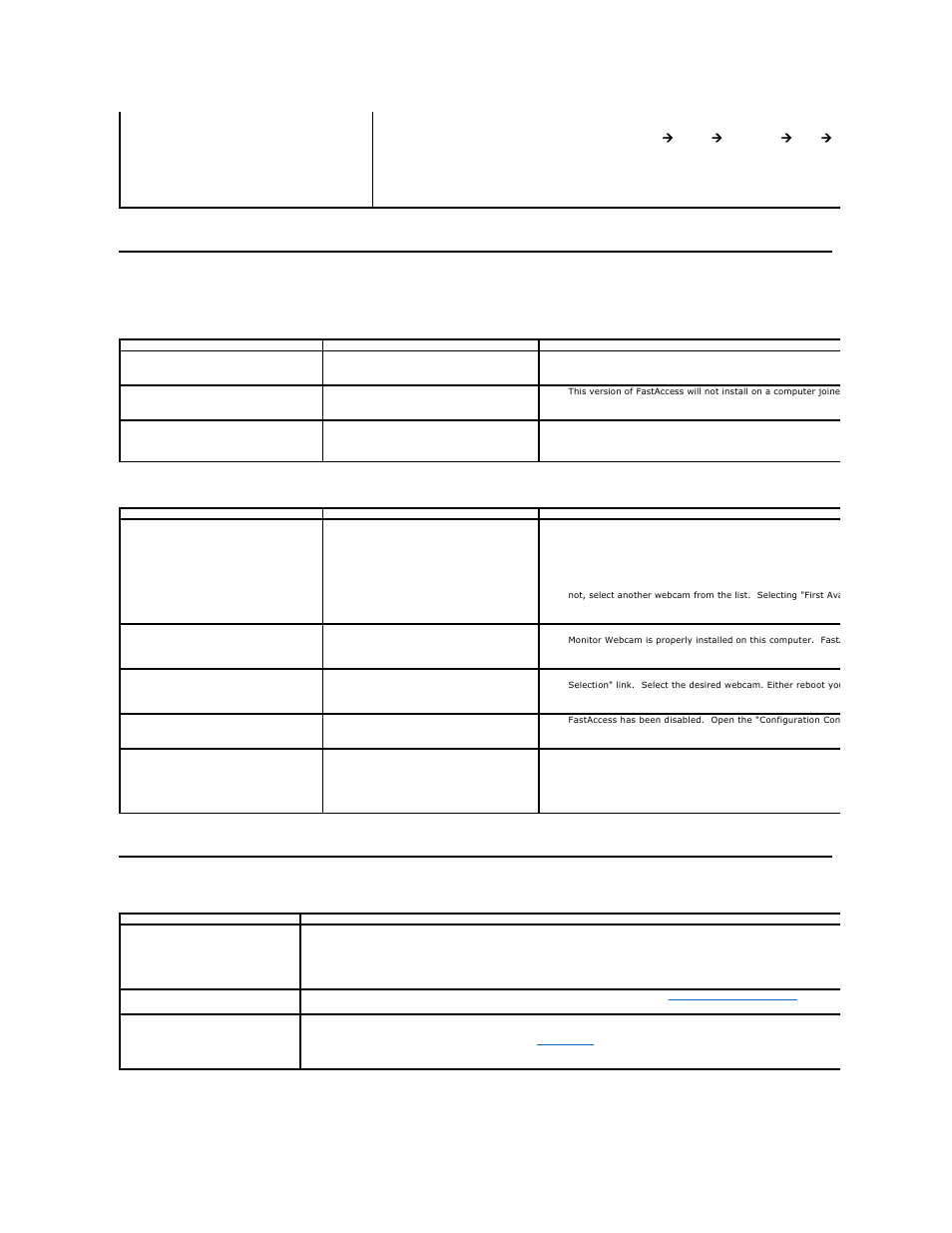 Facial recognition (fastaccess) problems, Touch screen problems, Installation daily use | Troubleshooting with touch screen tools | Dell D2201 Monitor User Manual | Page 42 / 43