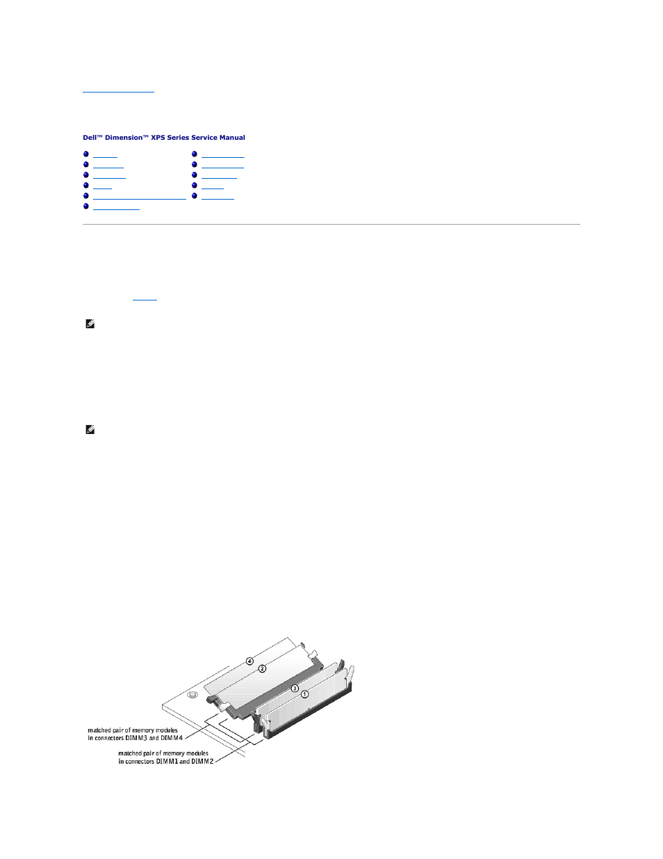 Removing and installing parts | Dell XPS/Dimension XPS User Manual | Page 12 / 49